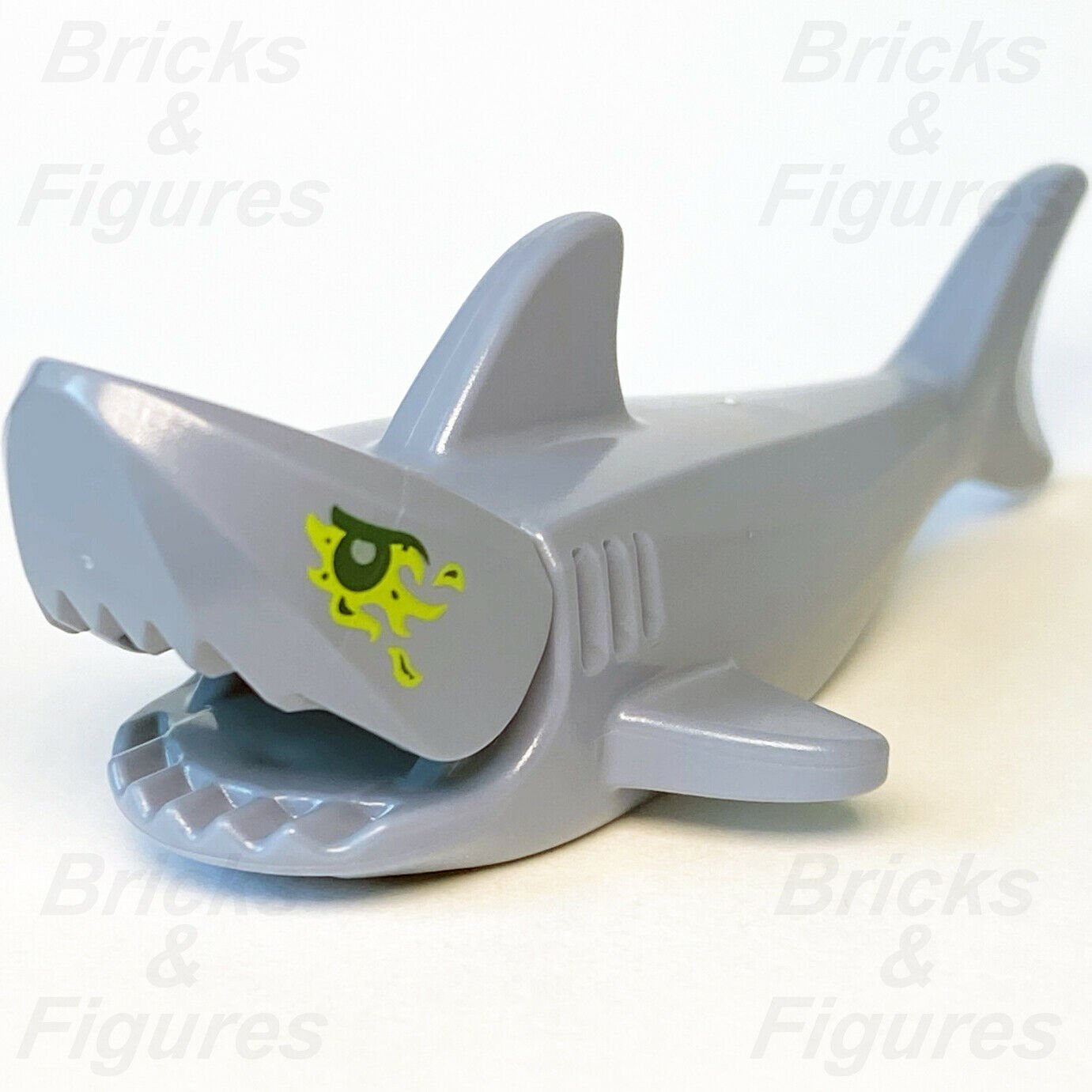 New Hidden Side LEGO Shark with Lime Slime Around Eyes Animal Minifigu
