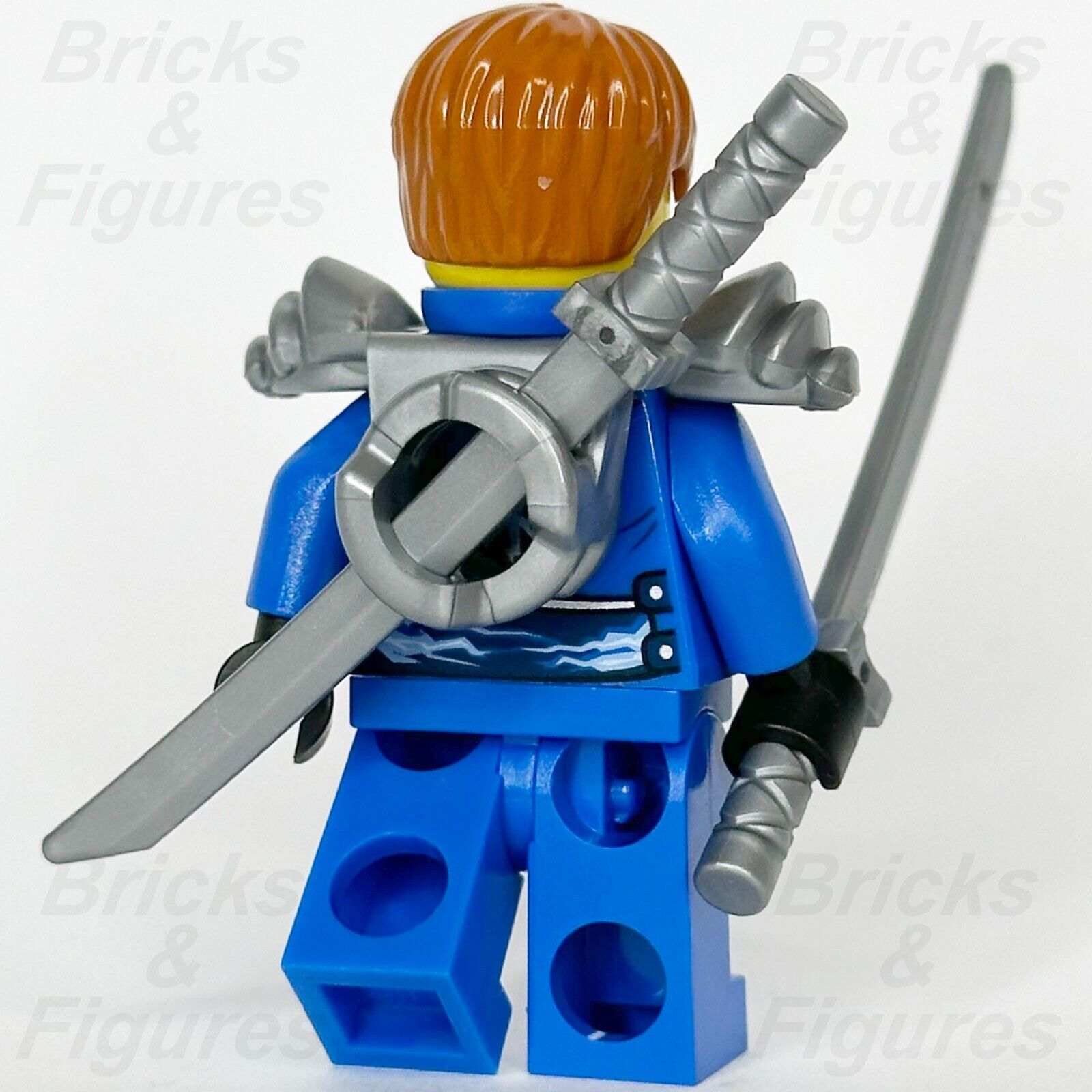 LEGO Ninjago Jay Minifigure Rebooted Techno Robe Lightning Ninja 70728 njo103 - Bricks & Figures