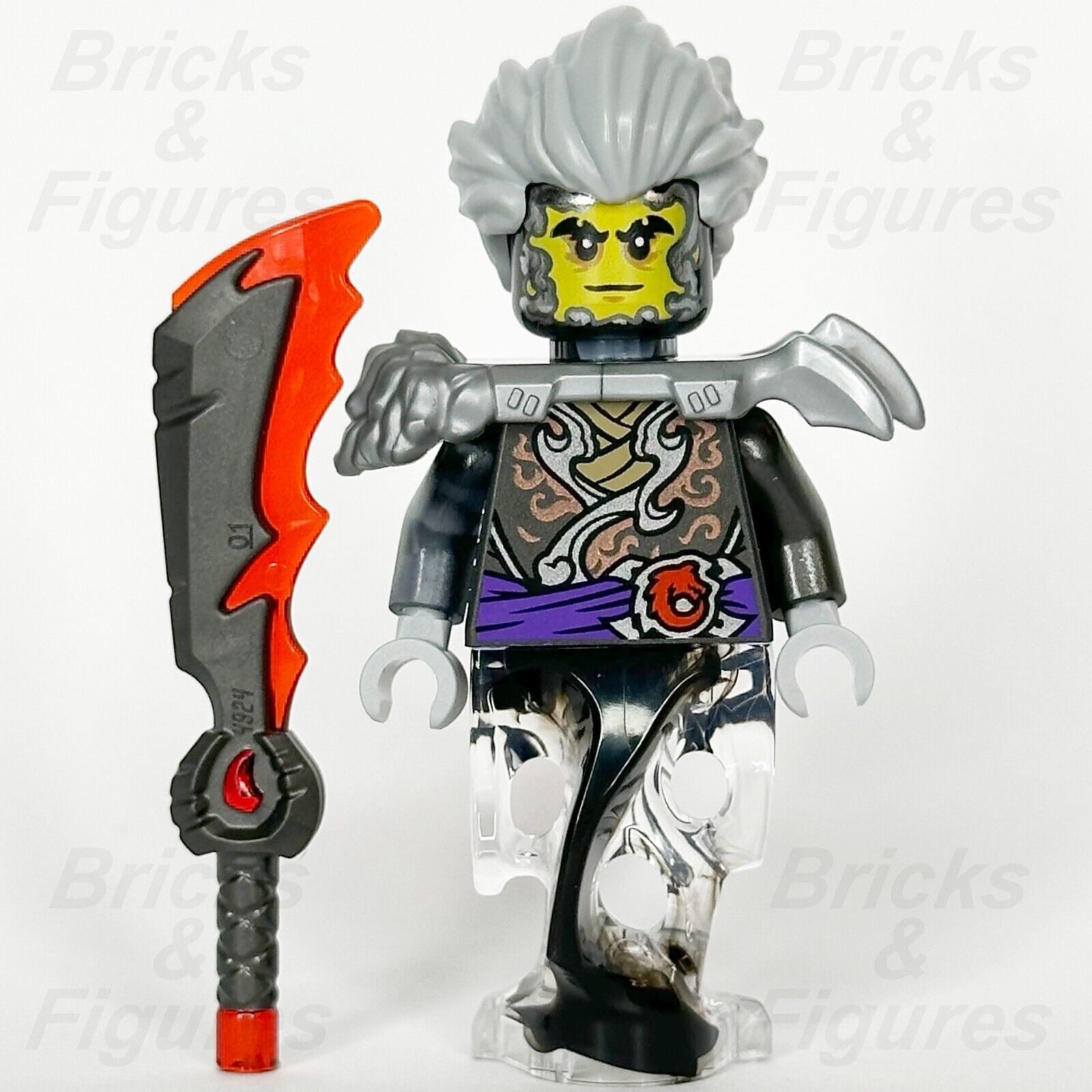 LEGO Ninjago Cinder Minifigure Dragons Rising Season 2 Smoke Legs 71818 njo901