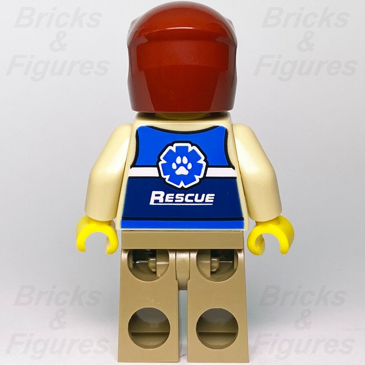 LEGO City Wildlife Rescue Explorer Minifigure Dark Red Helmet 60301 cty1301