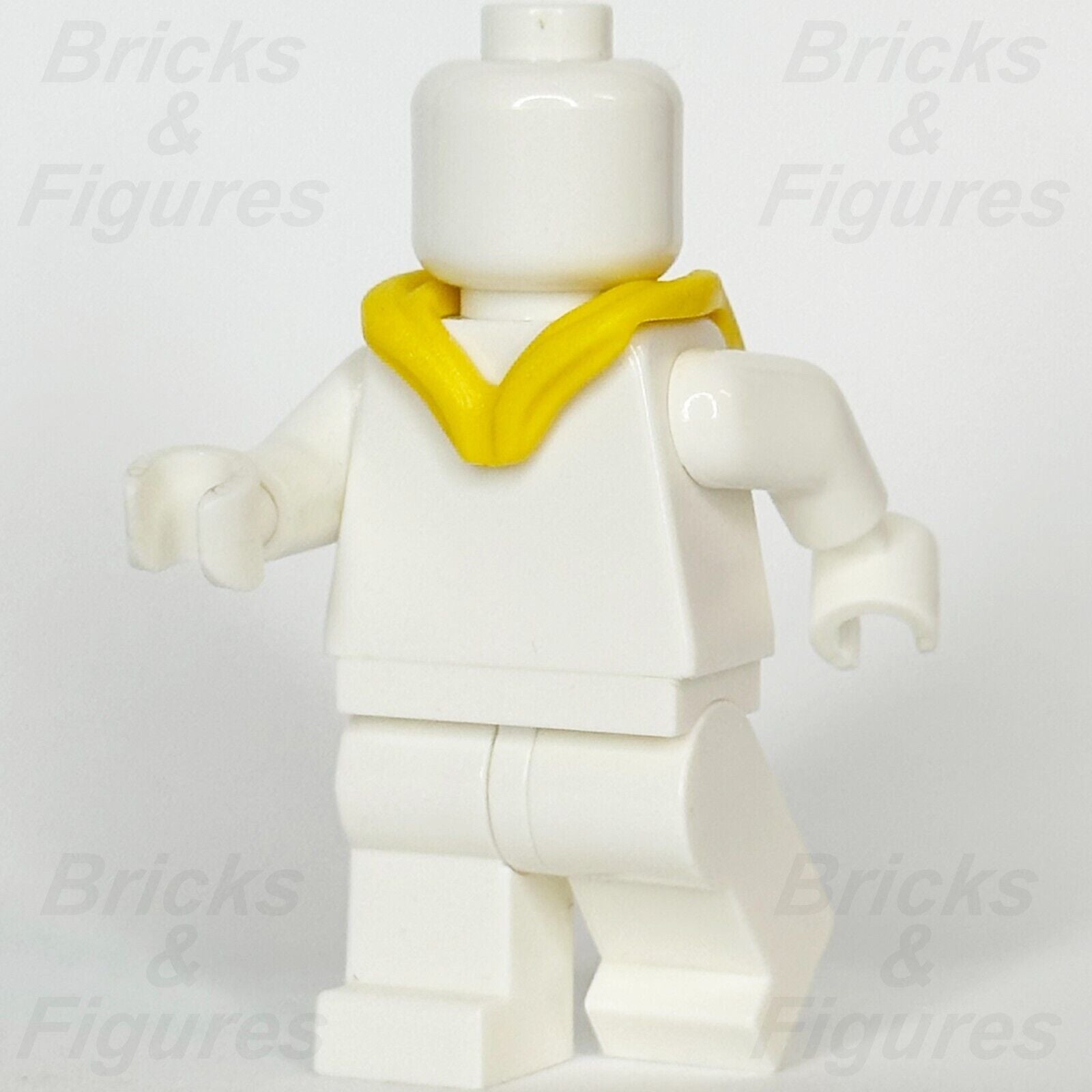 LEGO Yellow Hood Folded Down Minifigure Part Body Wear Neck 15428 76416 x 1 - Bricks & Figures