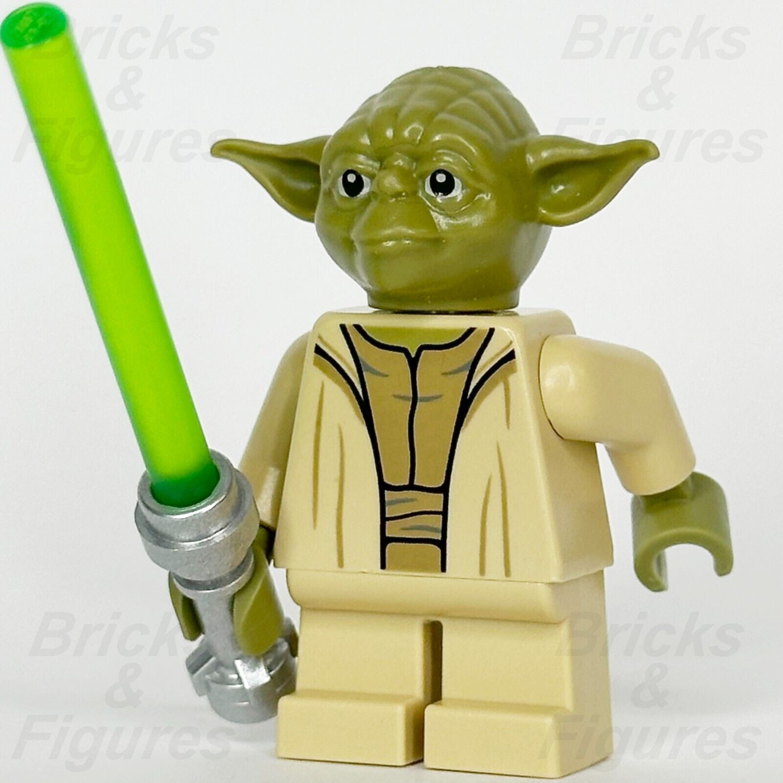 LEGO Star Wars Yoda Minifigure The Clone Wars Jedi Master Open Robe 75360 sw1288