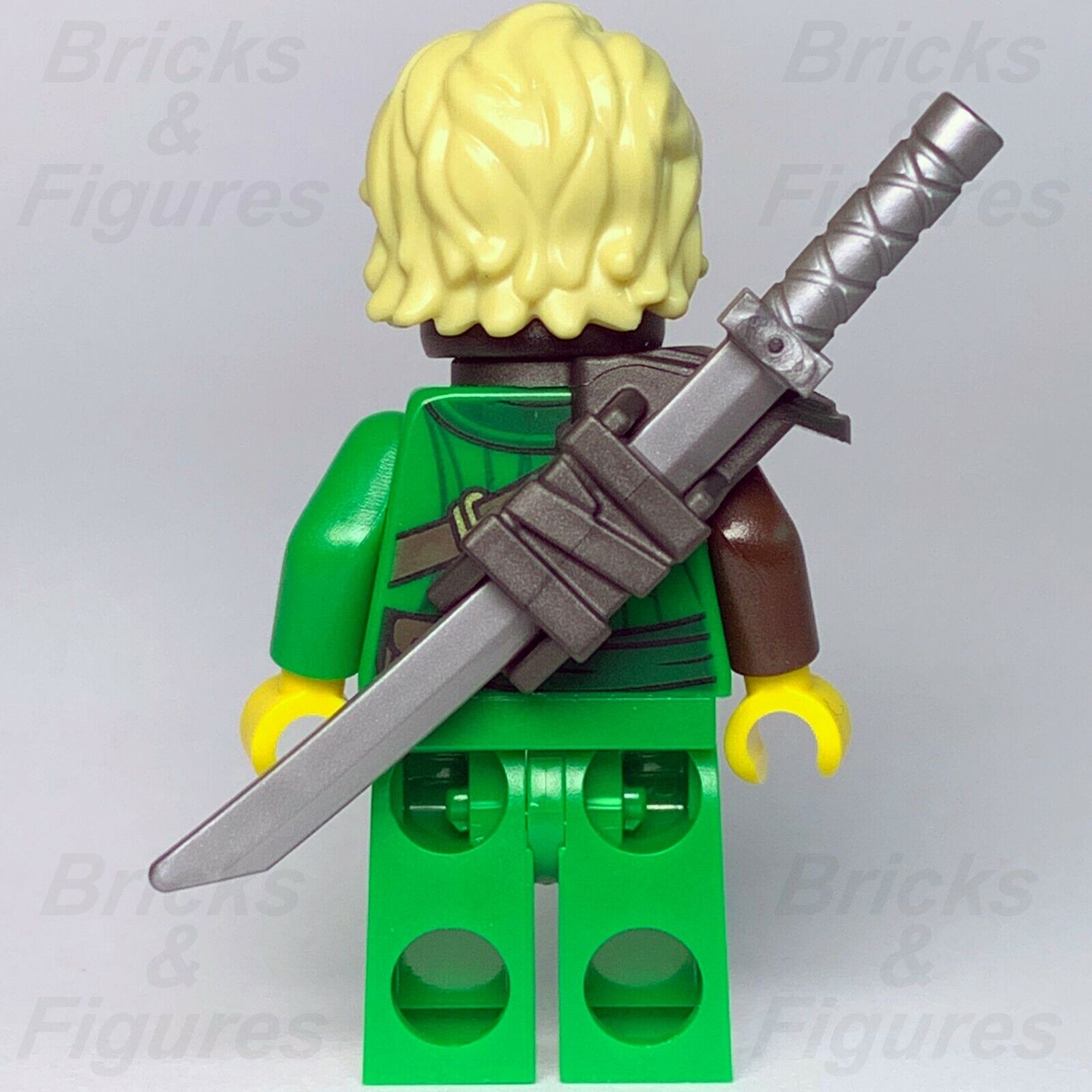 LEGO Ninjago Lloyd Garmadon Minifigure w/ Hair Green Ninja Master 70671 njo517