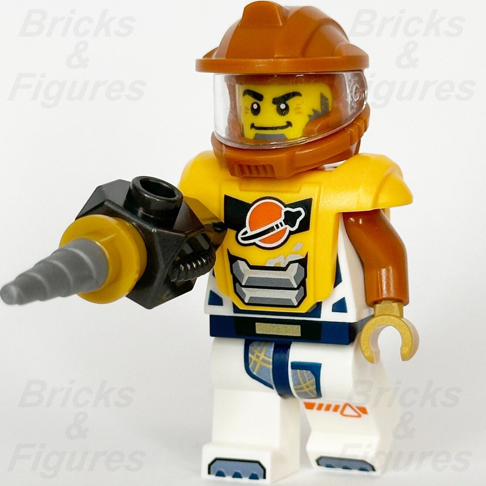 LEGO City Astronaut Minifigure Space Exploration Orange Helmet 60434 cty1709