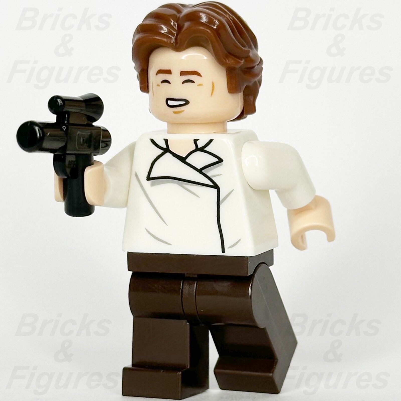 LEGO Star Wars Han Solo Minifigure Return of the Jedi Blinded Face 75365 sw1371 - Bricks & Figures