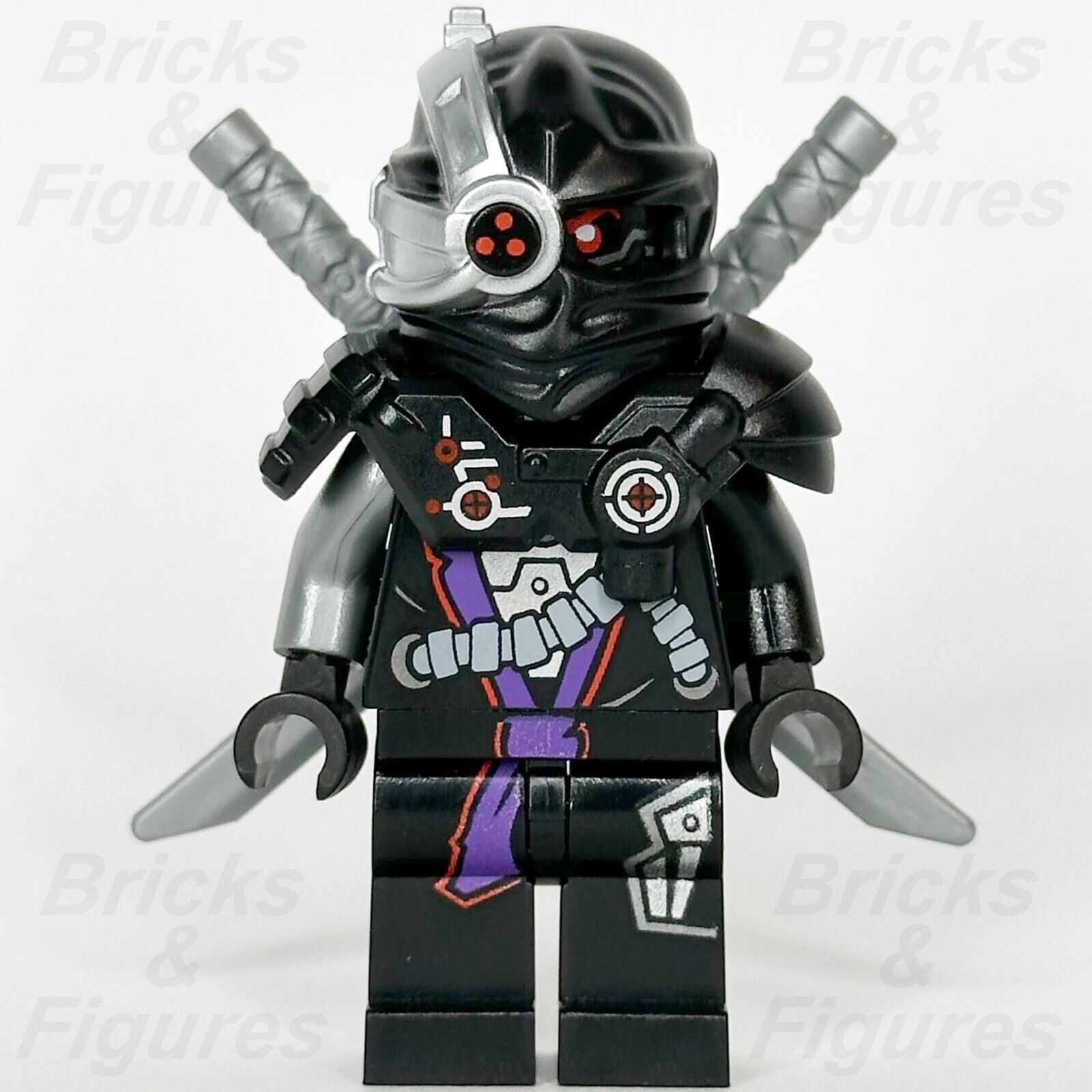 LEGO Ninjago General Cryptor Minifigure Rebooted Cyborg 70726 70721 70725 njo092