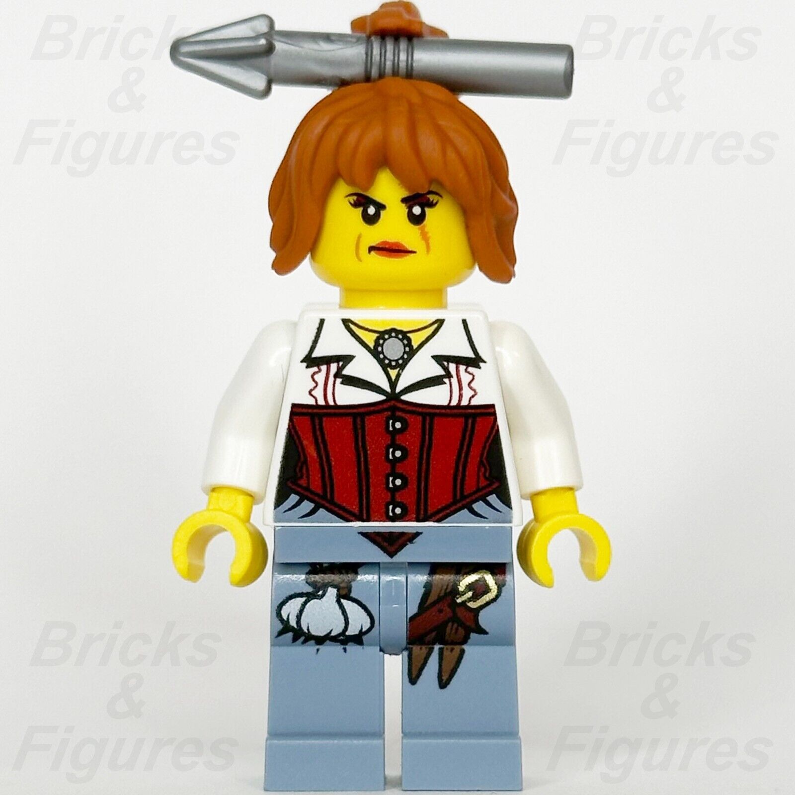 LEGO Monster Fighters Ann Lee Minifigure with Stake Accessory 9462 9467 mof002 - Bricks & Figures