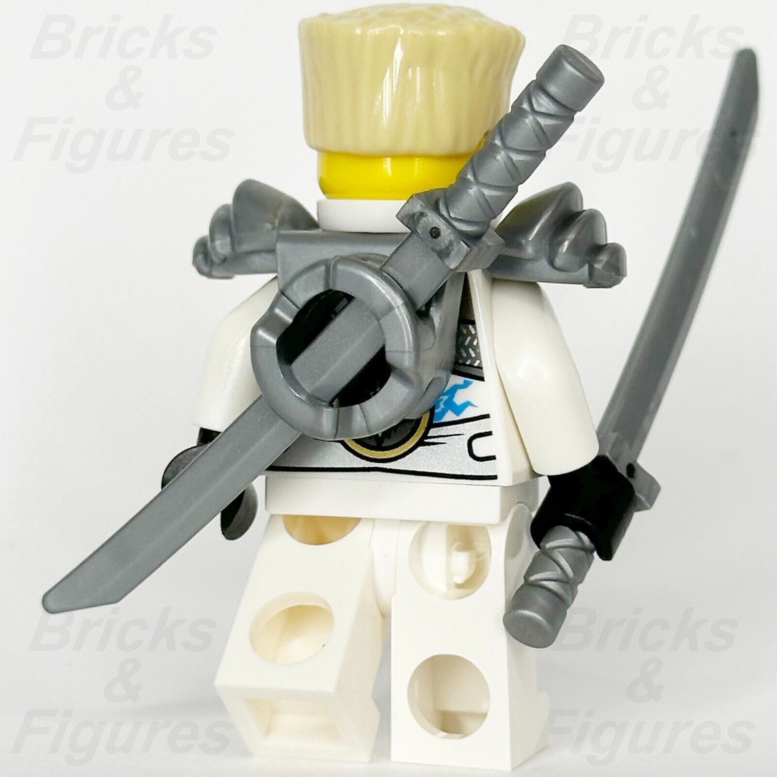 LEGO Ninjago Zane Minifigure Rebooted Stone Warrior Armour Nindroid 70728 njo106