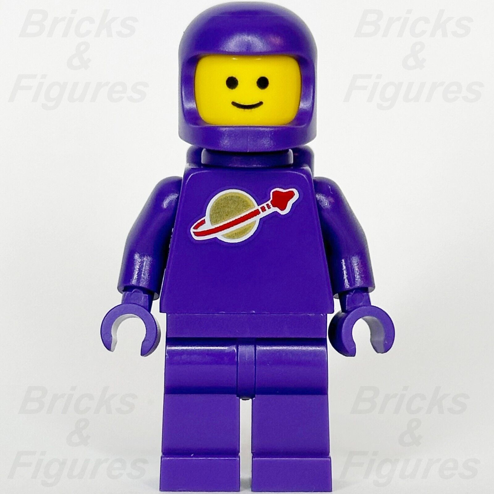 LEGO Space Dark Purple Astronaut Minifigure Classic The Dreamer DS2023-1 sp139 - Bricks & Figures