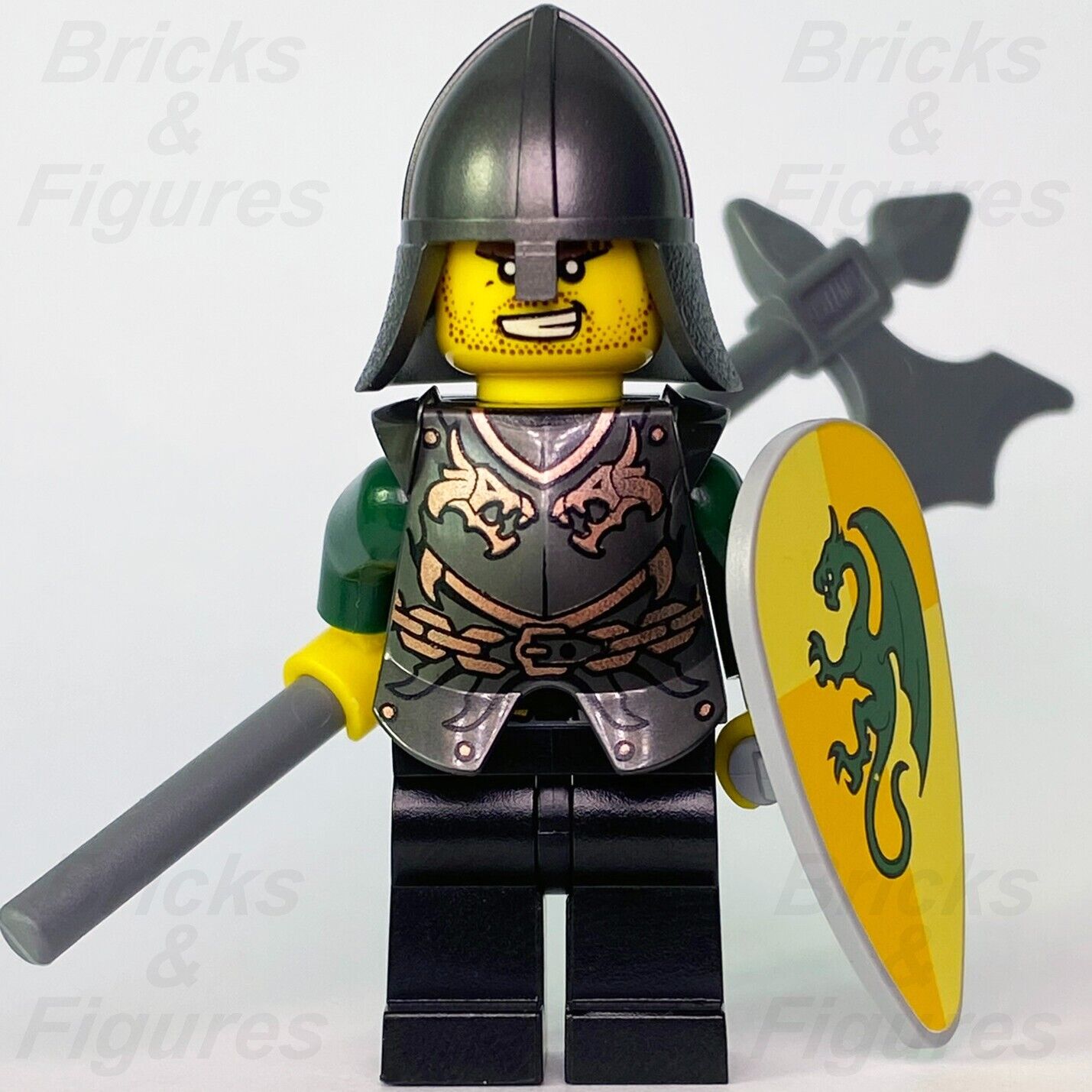 LEGO Castle Dragon Knight Minifigure Kingdoms Chess Bishop Armour 853373 cas507