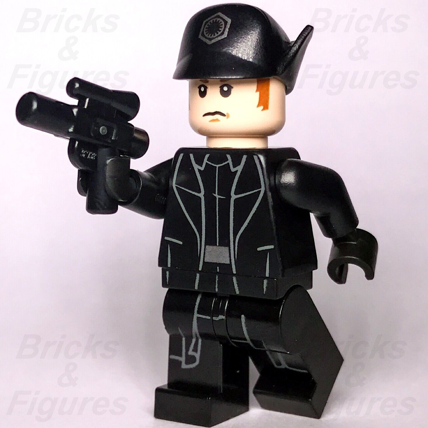 LEGO Star Wars General Hux Minifigure The Force Awakens First Order 75104 sw0662 - Bricks & Figures