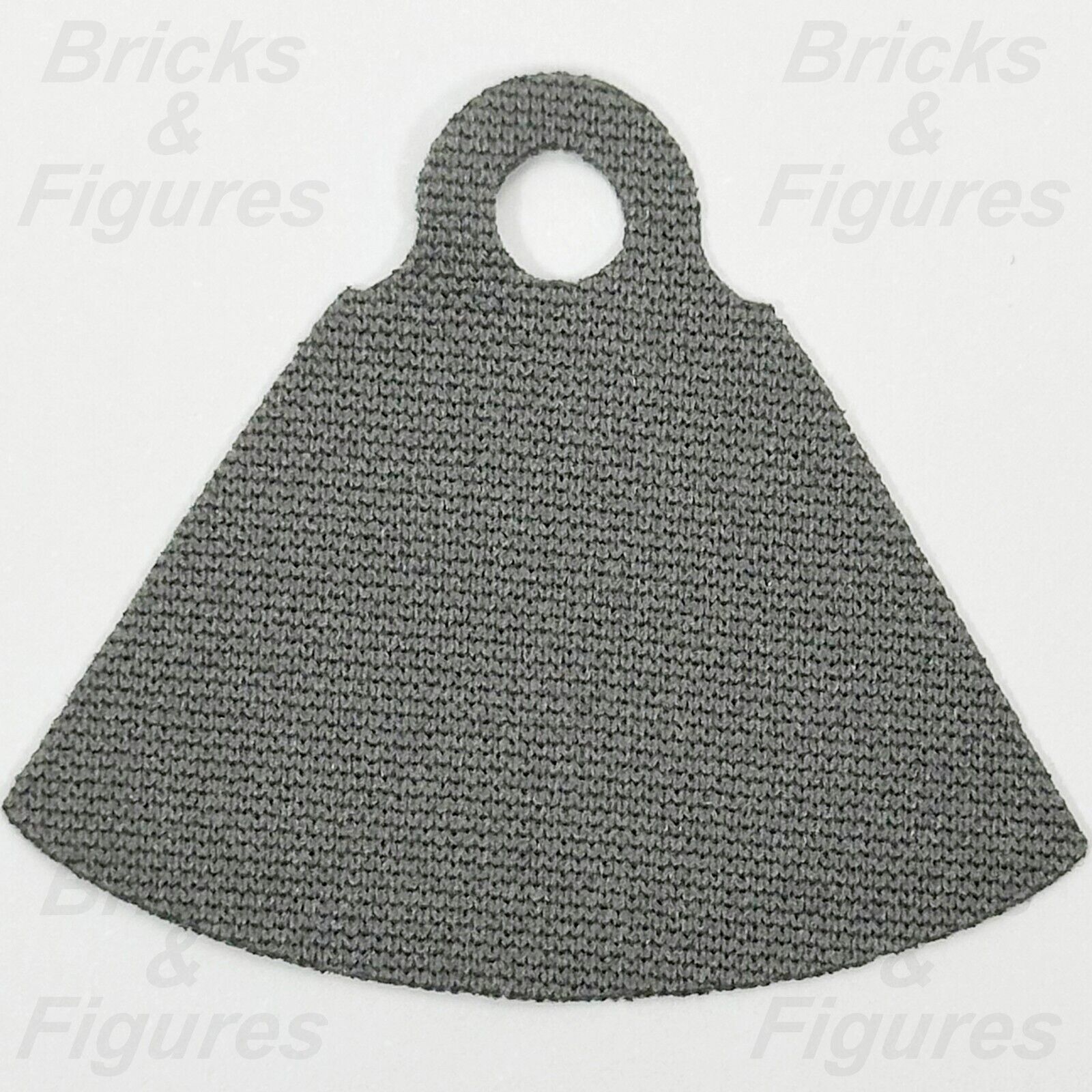 LEGO Minifigure Cape Cloth Part Dark Bluish Grey Spongy Body Wear Robe 101658 - Bricks & Figures