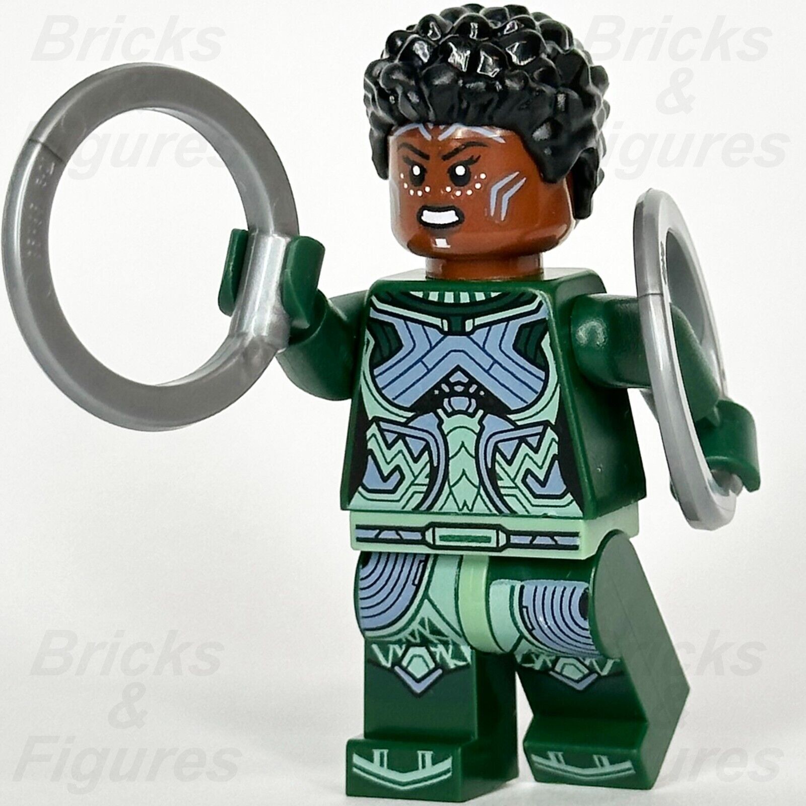LEGO Super Heroes Nakia Minifigure Black Panther Wakanda Forever 76211 sh844 - Bricks & Figures
