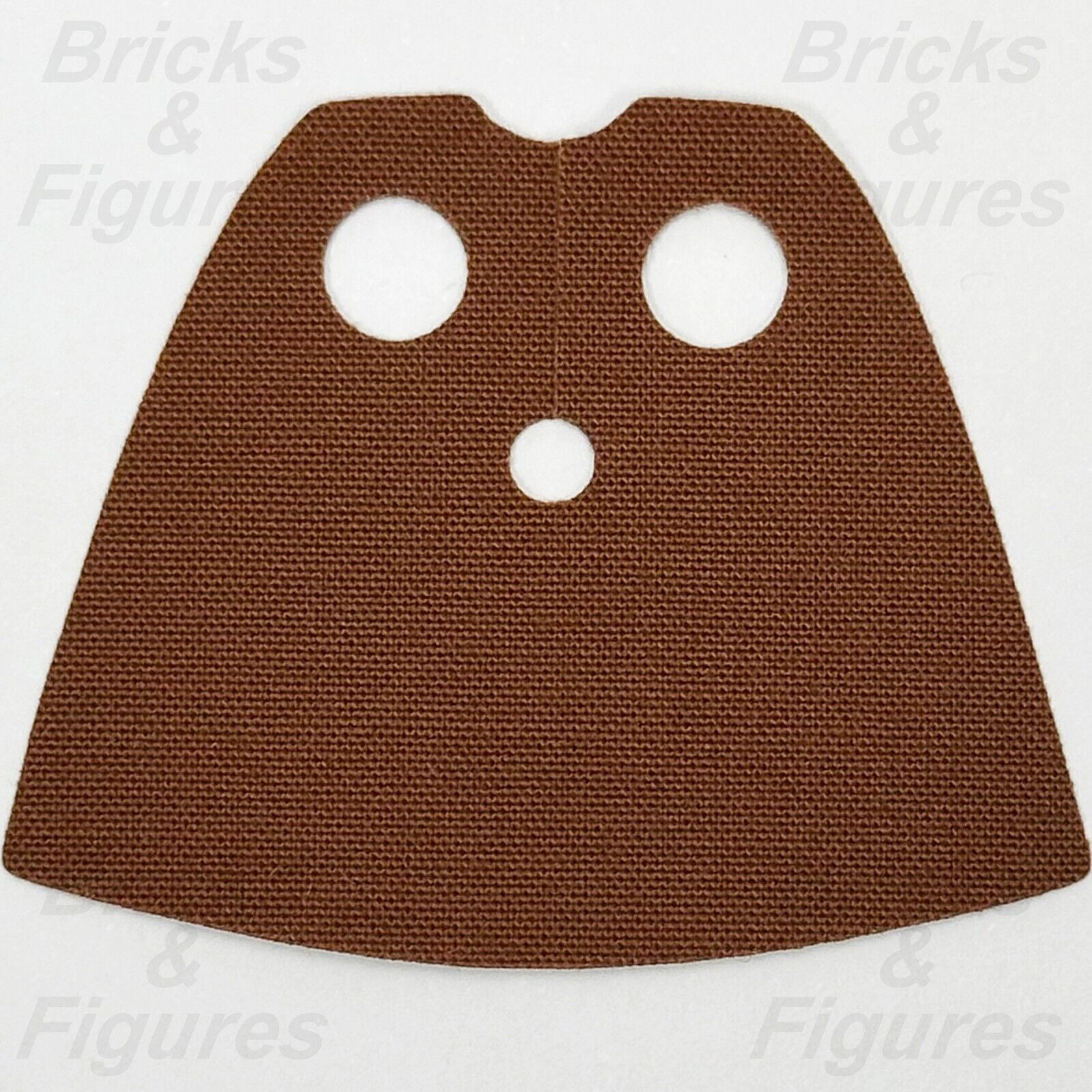 LEGO Minifigure Cape Cloth Part Reddish Brown Very Short Body Wear Fabric 99464 - Bricks & Figures