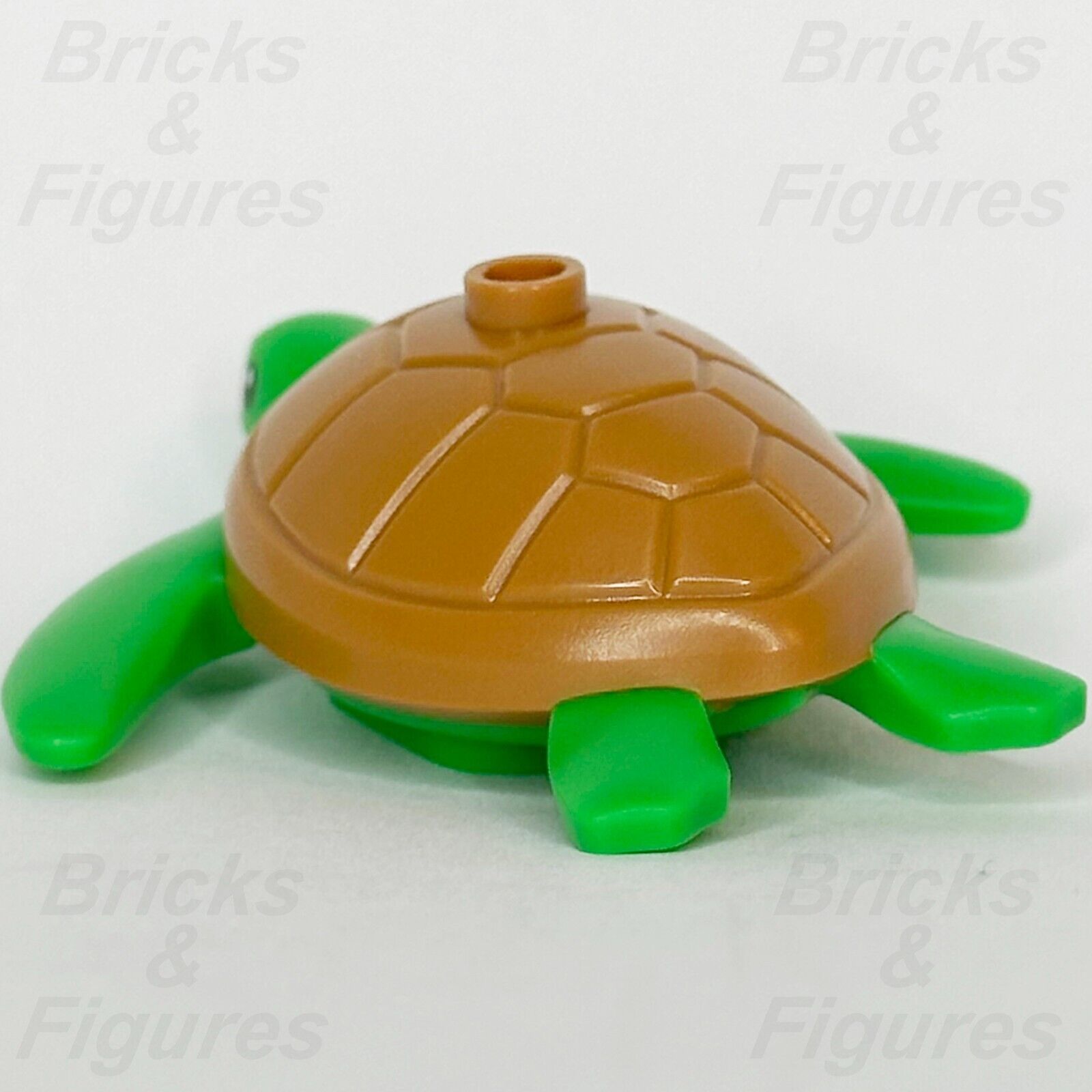 LEGO City Sea Turtle Animal Minifigure Part Bright Green Town 60377 bb1320pb01