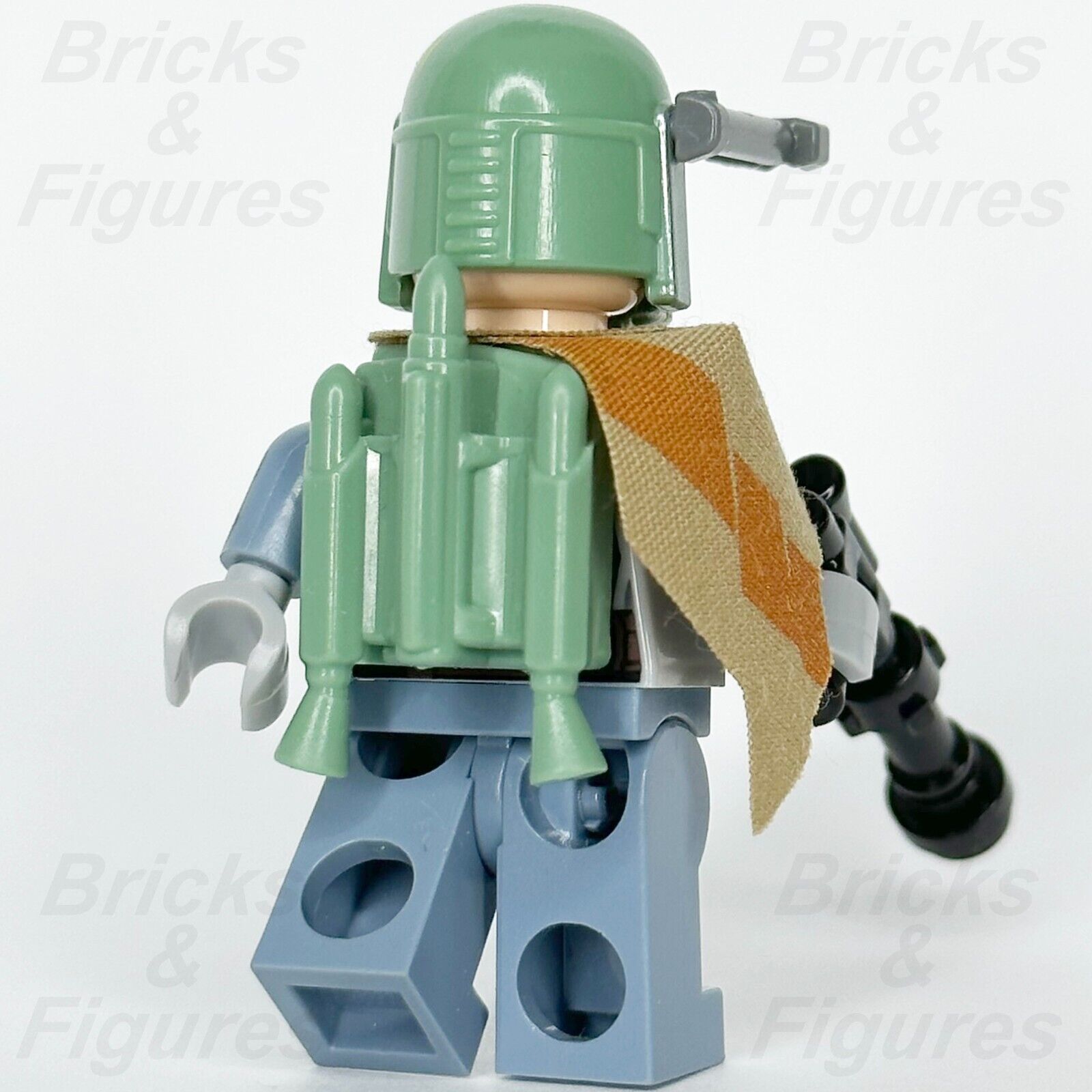 LEGO Star Wars Boba Fett Minifigure w/ Pauldron Cape Mandalorian 75060 sw0610