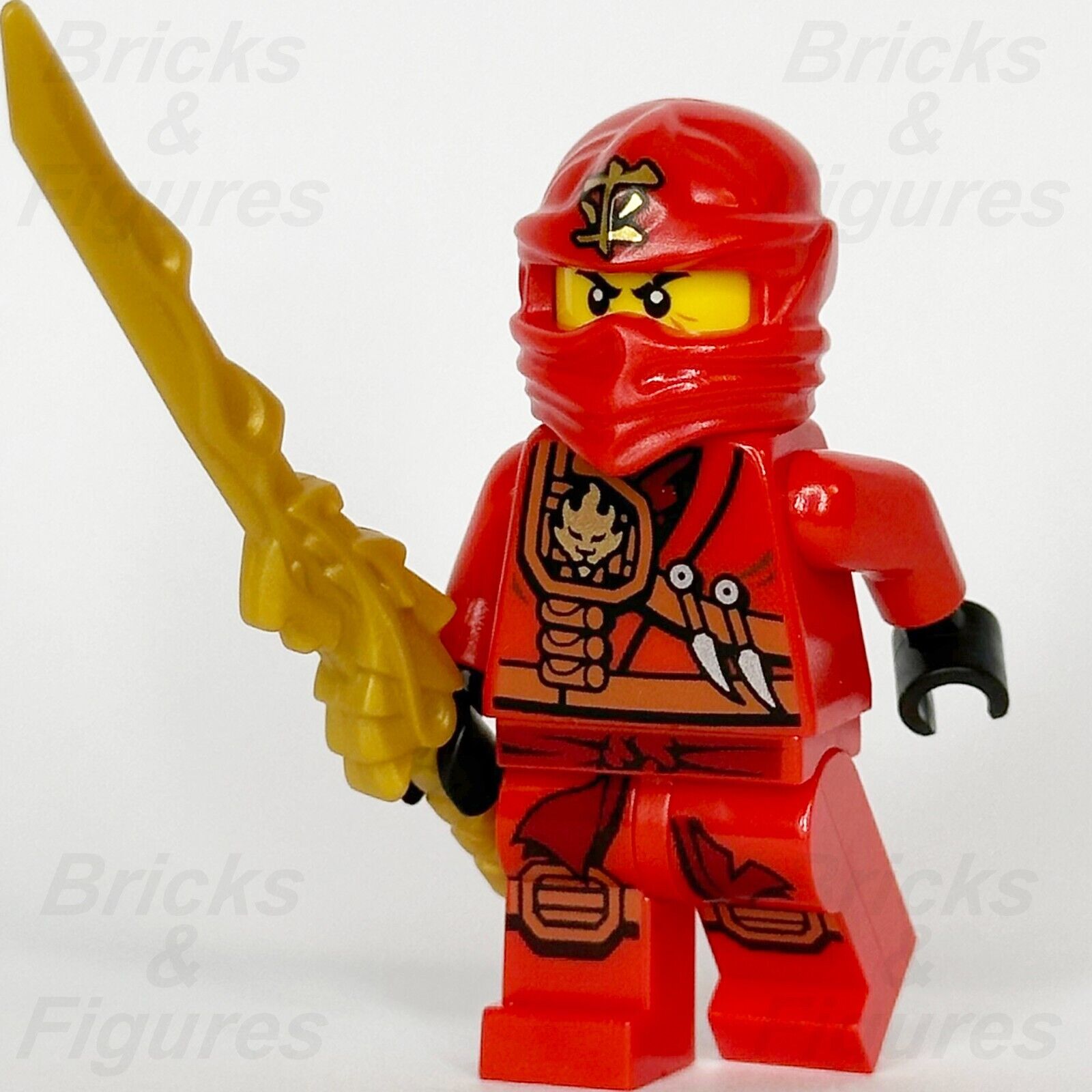 LEGO Ninjago Kai Minifigure Jungle Robe Tournament of Elements Ninja 71207 - Bricks & Figures