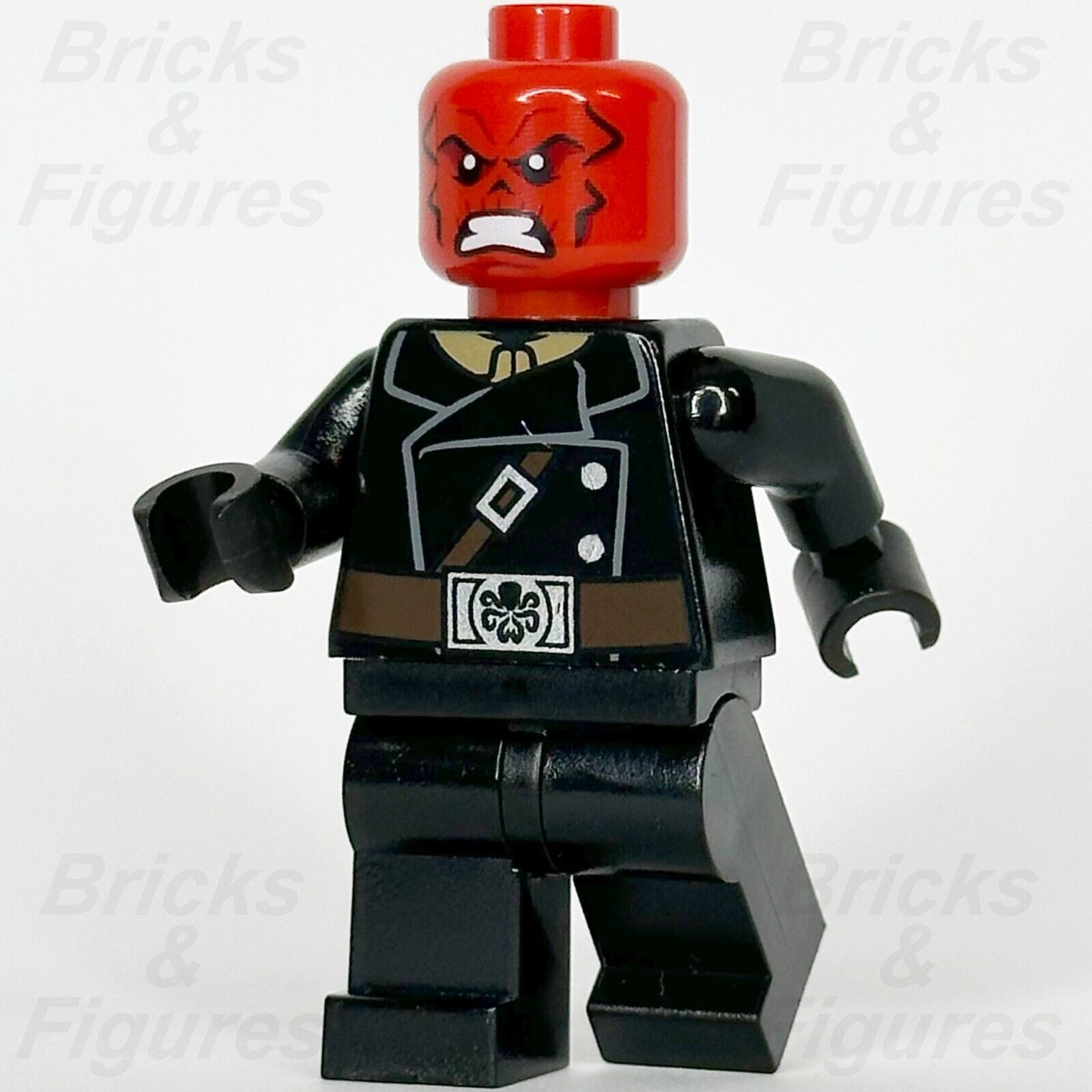 LEGO Super Heroes Red Skull Minifigure Avengers Assemble Marvel 76017 sh0107