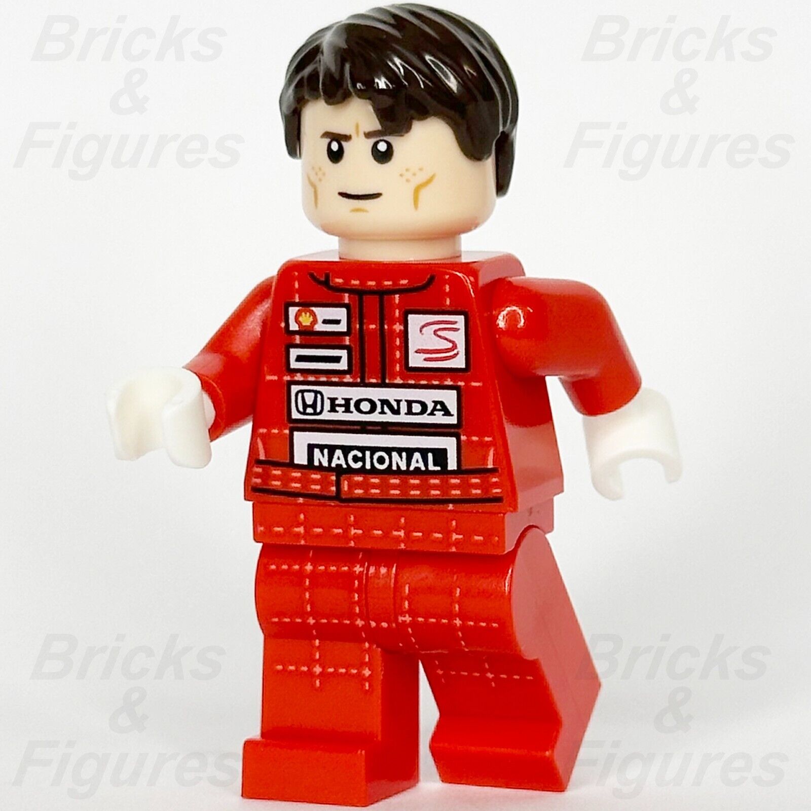 LEGO Creator Ayrton Senna Minifigure Expert F1 Racer Formula One 10330 twn497