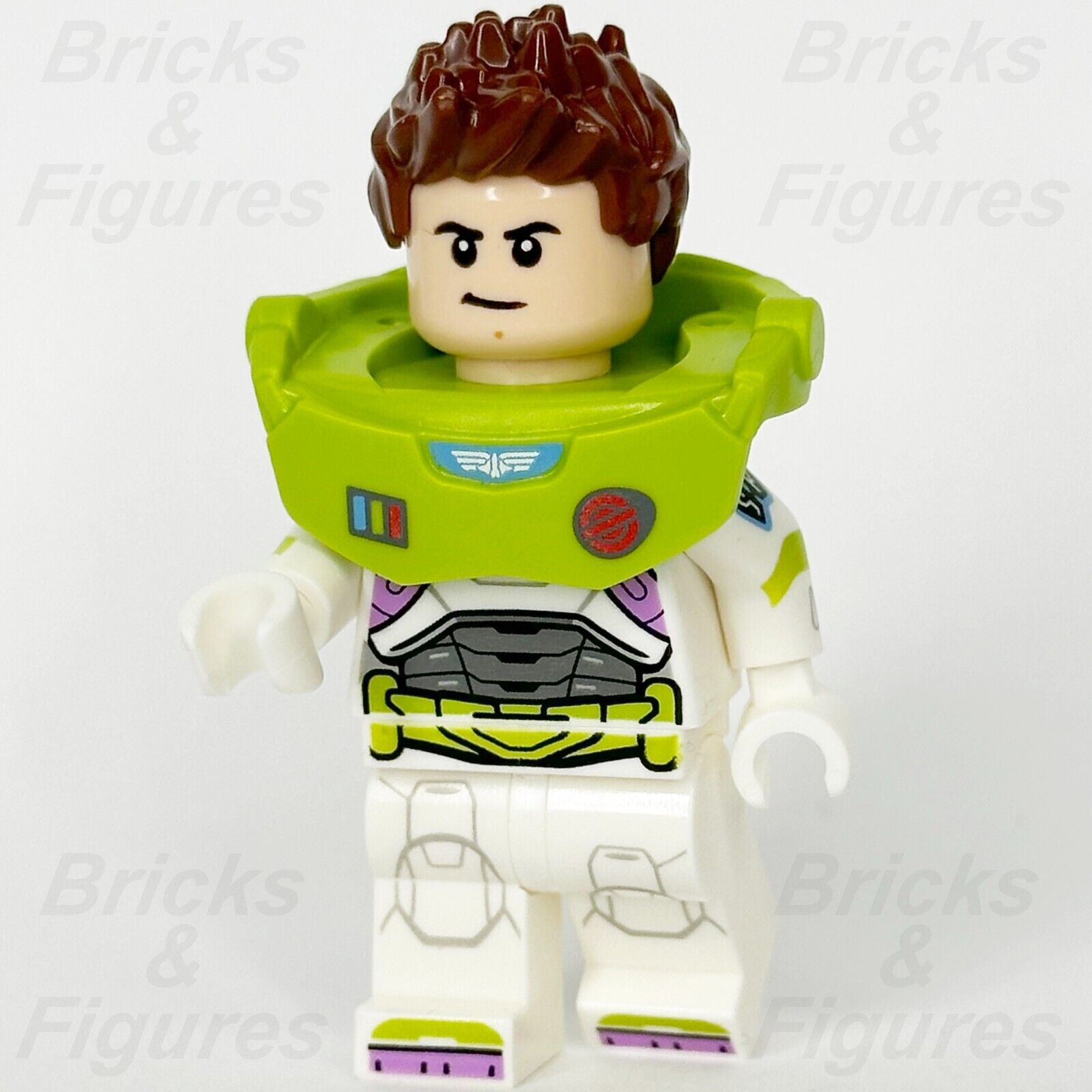 LEGO Disney Buzz Lightyear Minifigure Star Command Suit Hair Toy 76830 dis070