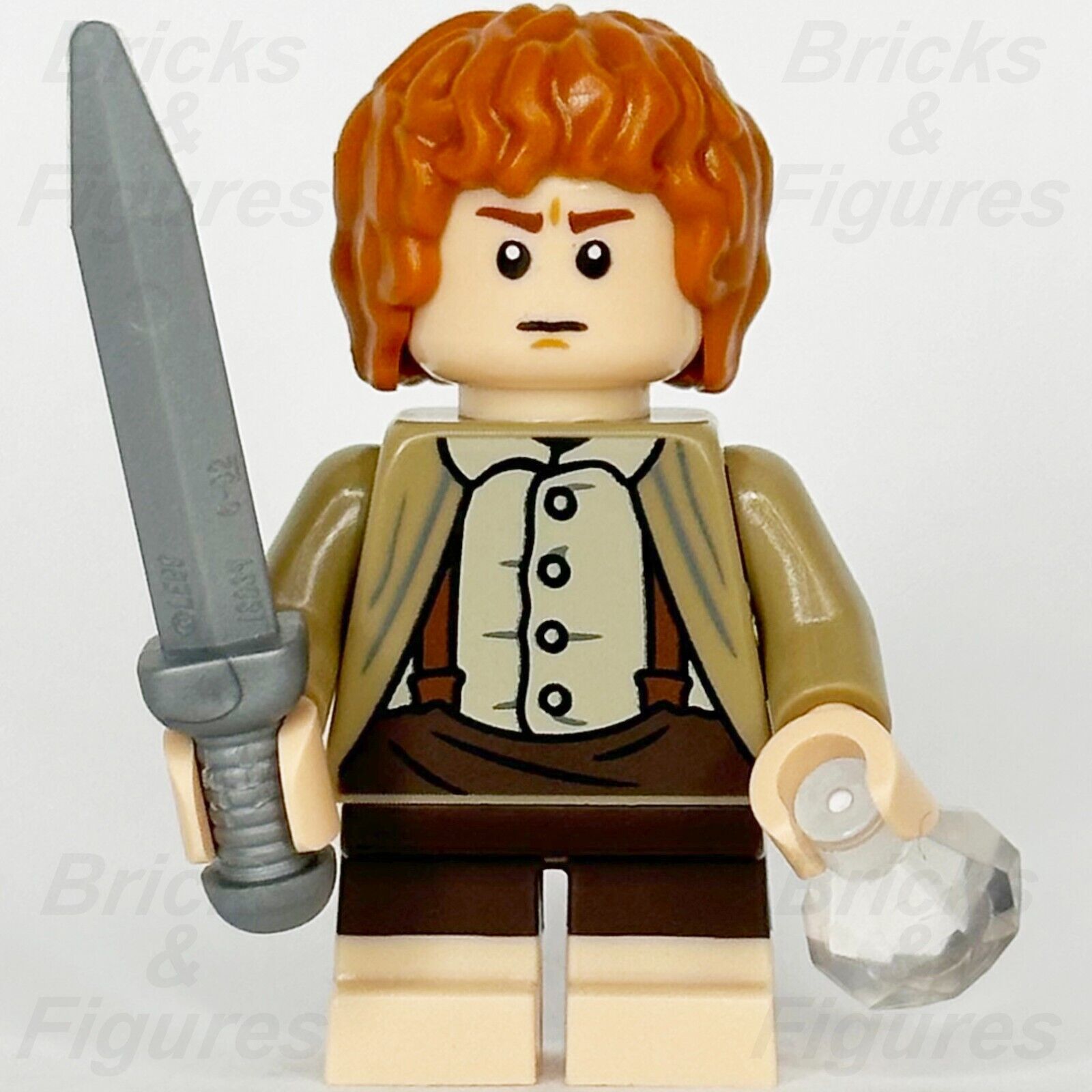 LEGO The Lord of the Rings Samwise Gamgee Minifigure (Sam) Hobbit 10333 lor132