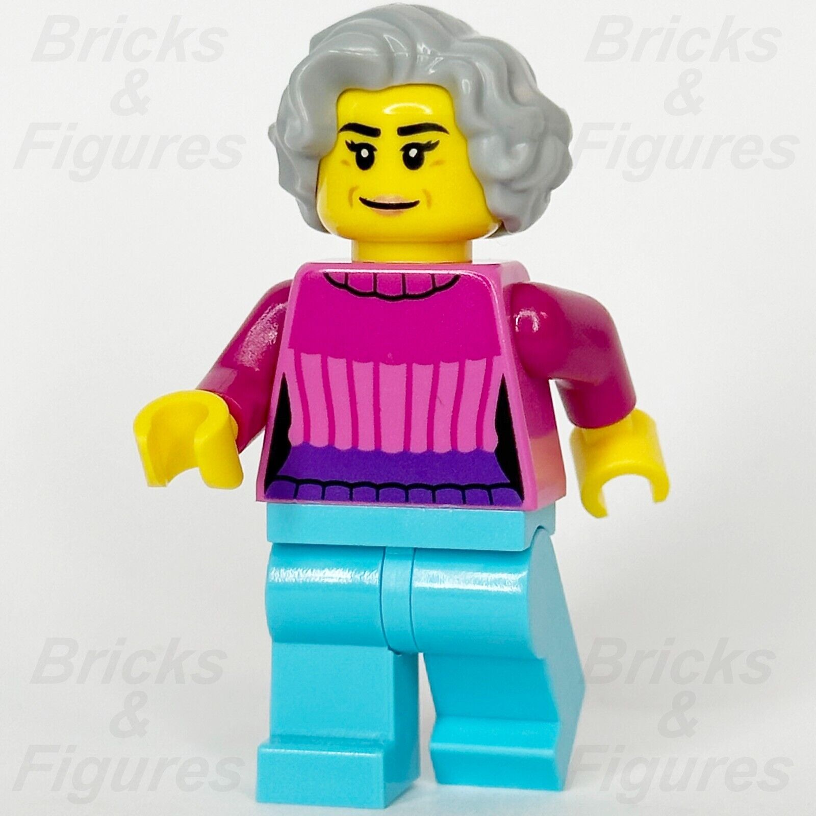 LEGO City Apartment Building Resident Minifigure Grandmother 60365 cty1622