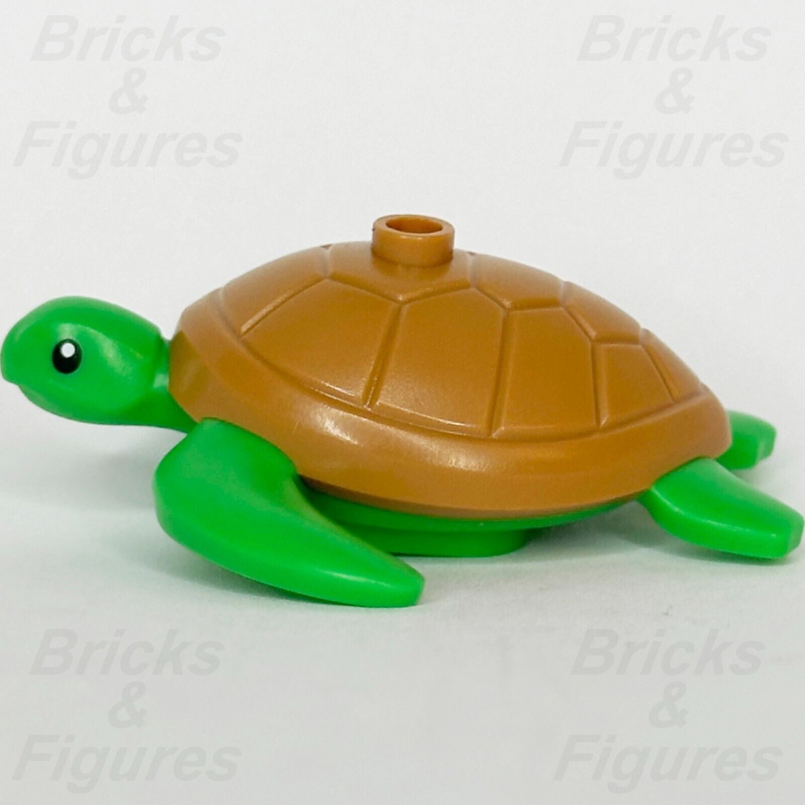 LEGO City Sea Turtle Animal Minifigure Part Bright Green Town 60377 bb1320pb01