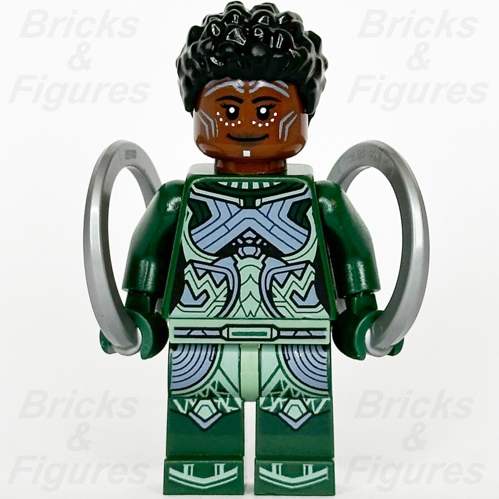 LEGO Super Heroes Nakia Minifigure Black Panther Wakanda Forever 76211 sh844 - Bricks & Figures