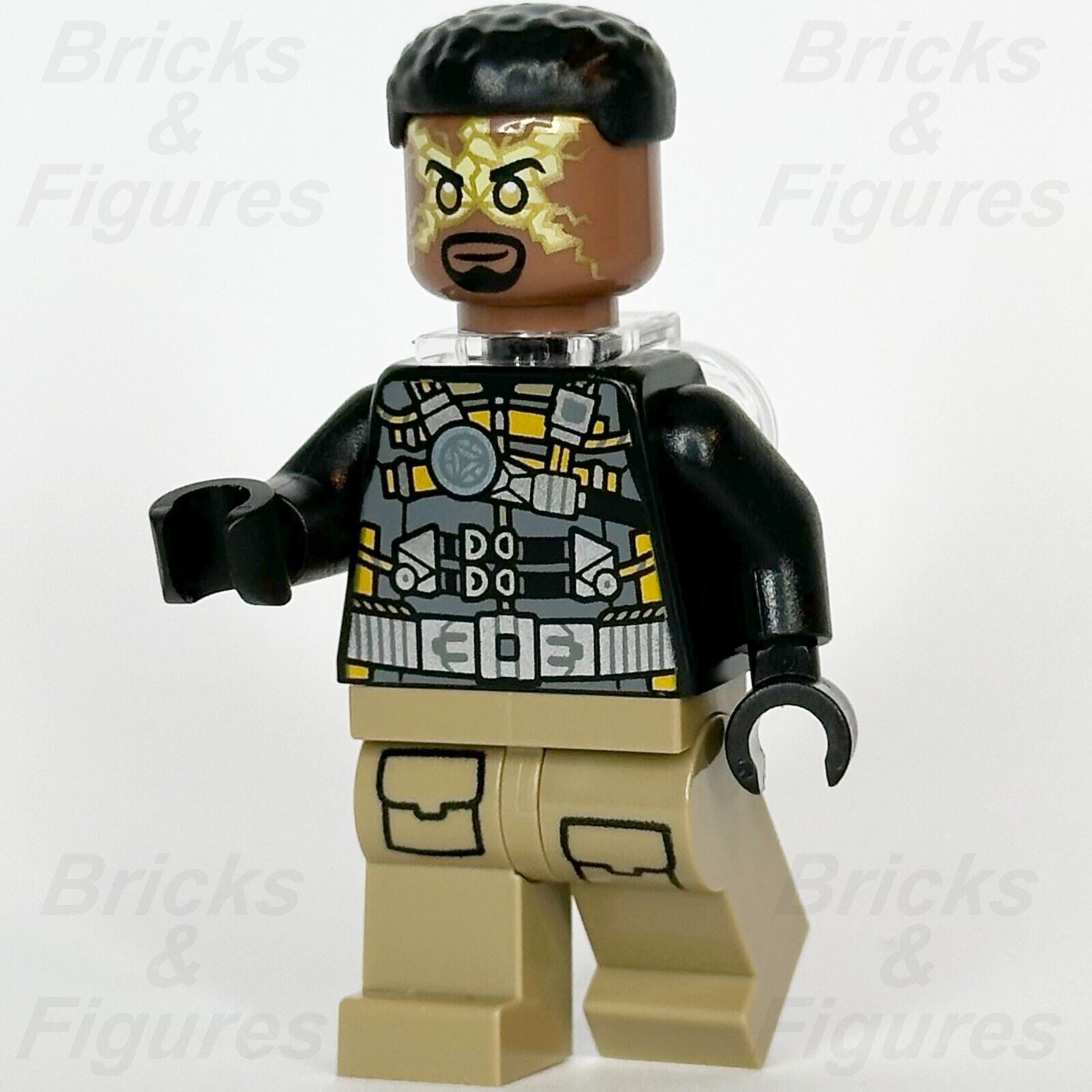 LEGO Super Heroes Electro Minifigure Spider-Man No Way Home Marvel 76261 sh891 - Bricks & Figures