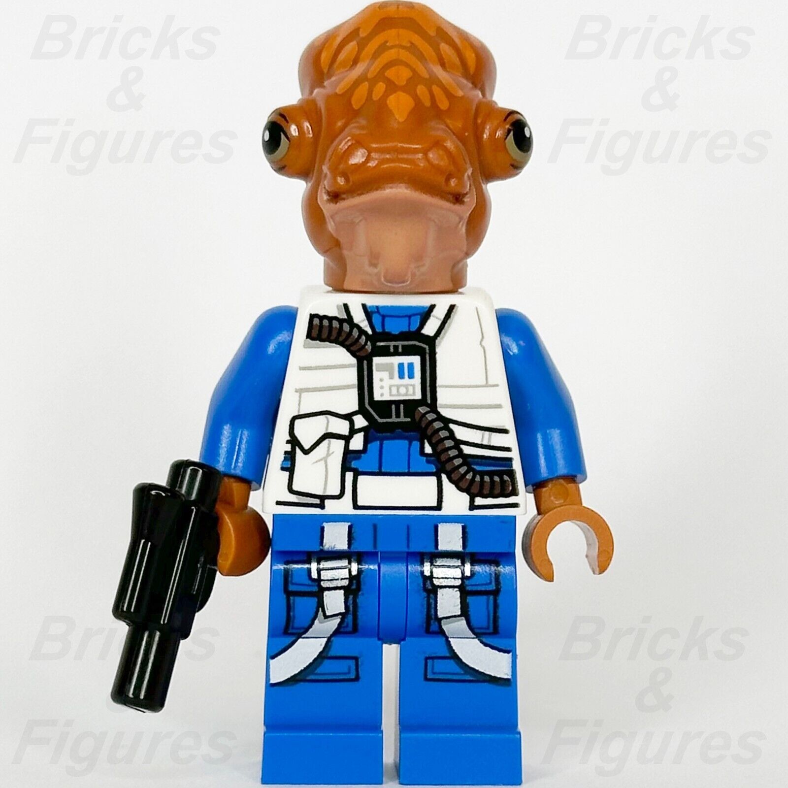 LEGO Star Wars Lt. Beyta Minifigure Ahsoka Mon Calamari Pilot 75357 sw1307 - Bricks & Figures