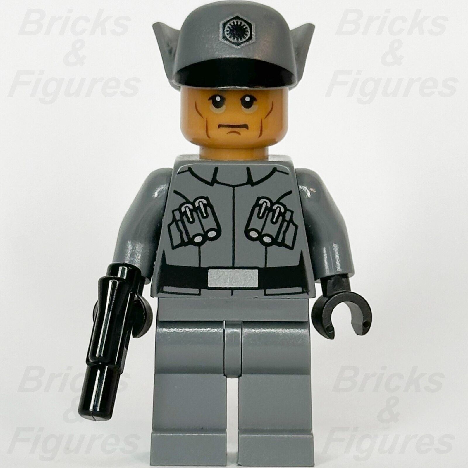 LEGO Star Wars First Order Officer Minifigure Lieutenant Captain 75101 sw0670 - Bricks & Figures