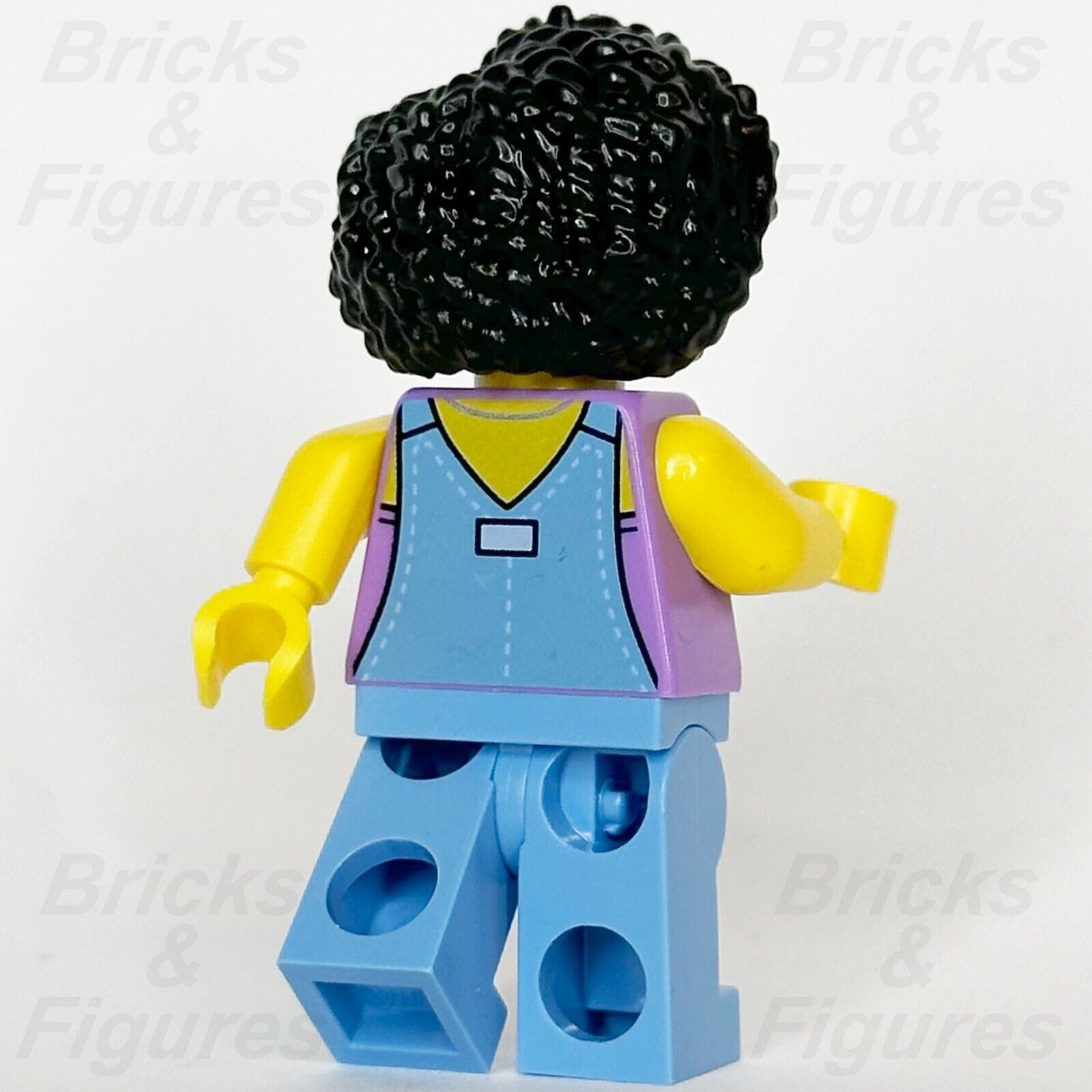 LEGO City Street Performer Minifigure Busker Town Female Overalls 60380 cty1648