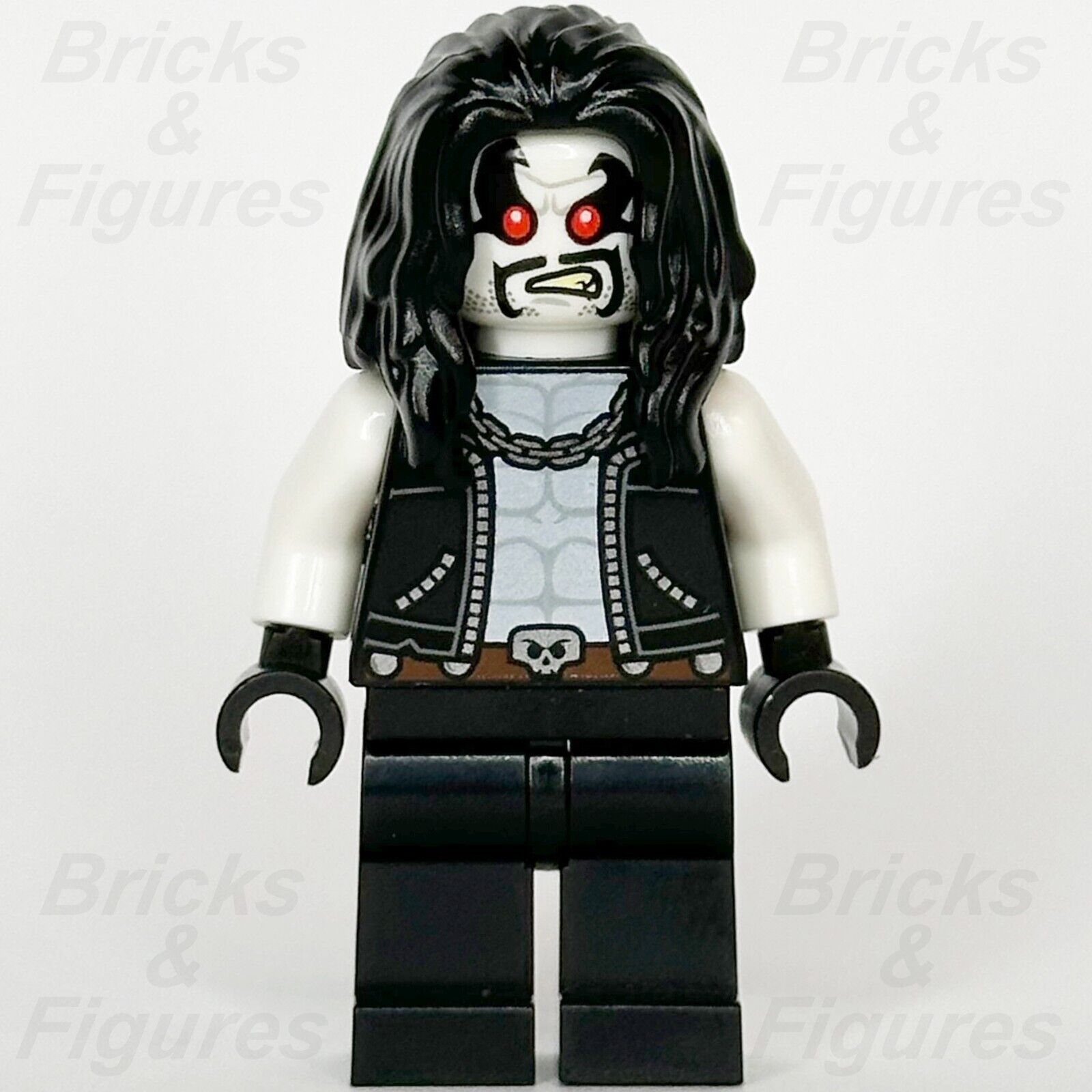 LEGO Super Heroes Lobo Minifigure Justice League The Main Man DC 76096 sh490 - Bricks & Figures