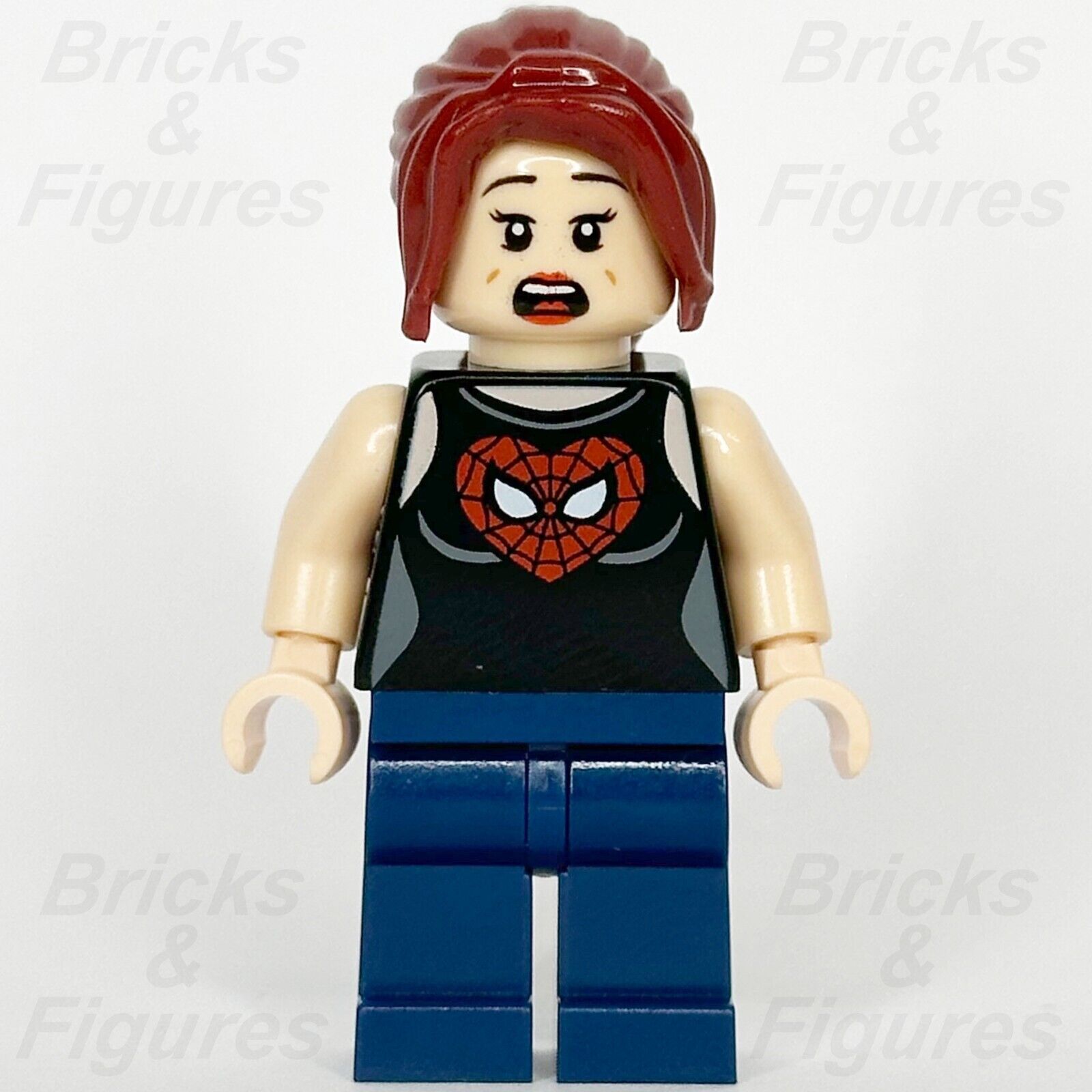 LEGO Super Heroes Mary Jane Minifigure Ultimate Spider-Man Marvel 76016 sh0103 - Bricks & Figures