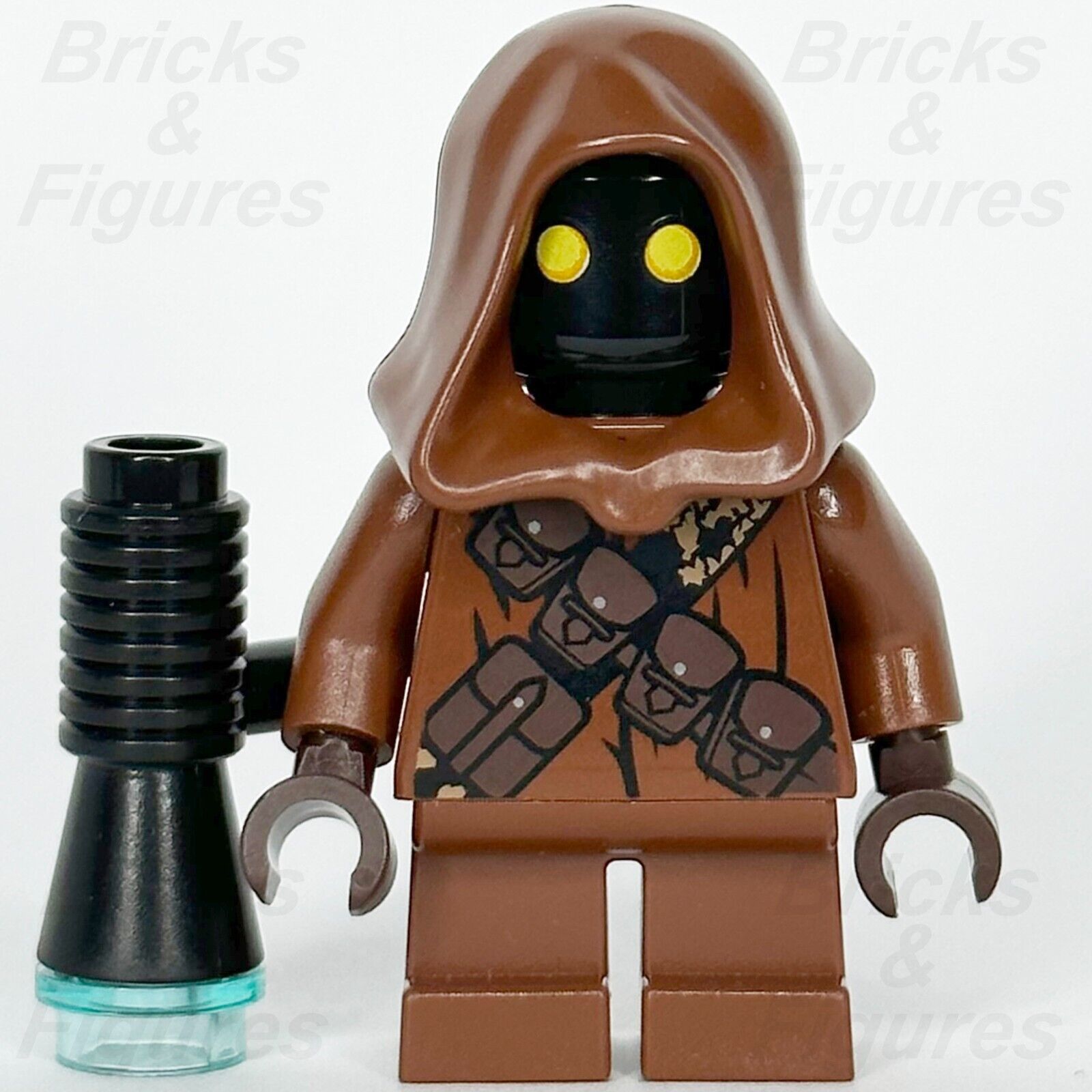 LEGO Star Wars Jawa Minifigure with Gold Badge A New Hope 75136 75059 sw0590 - Bricks & Figures