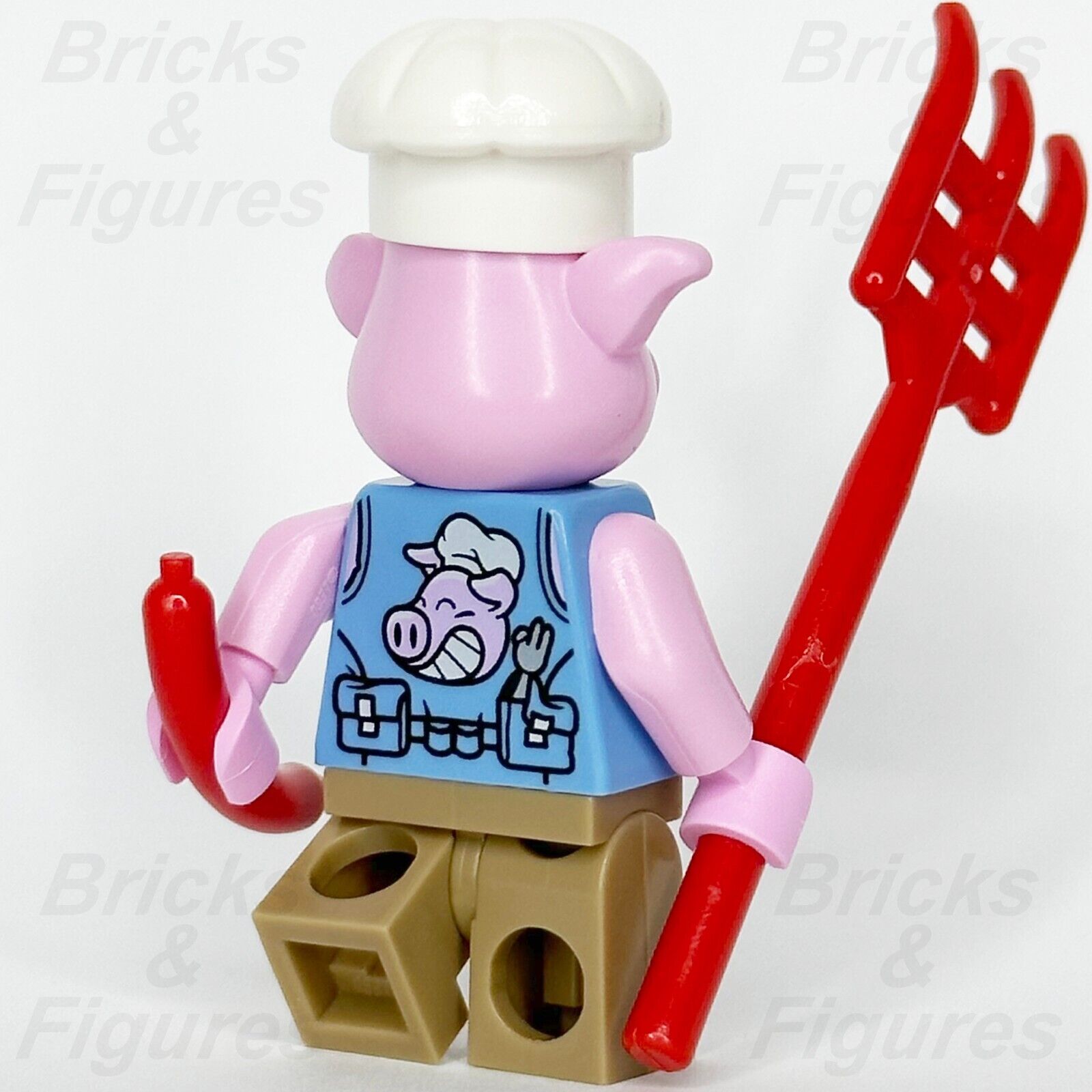 LEGO Monkie Kid Pigsy Minifigure with Blue Vest 80010 80013 mk011 Minifig - Bricks & Figures