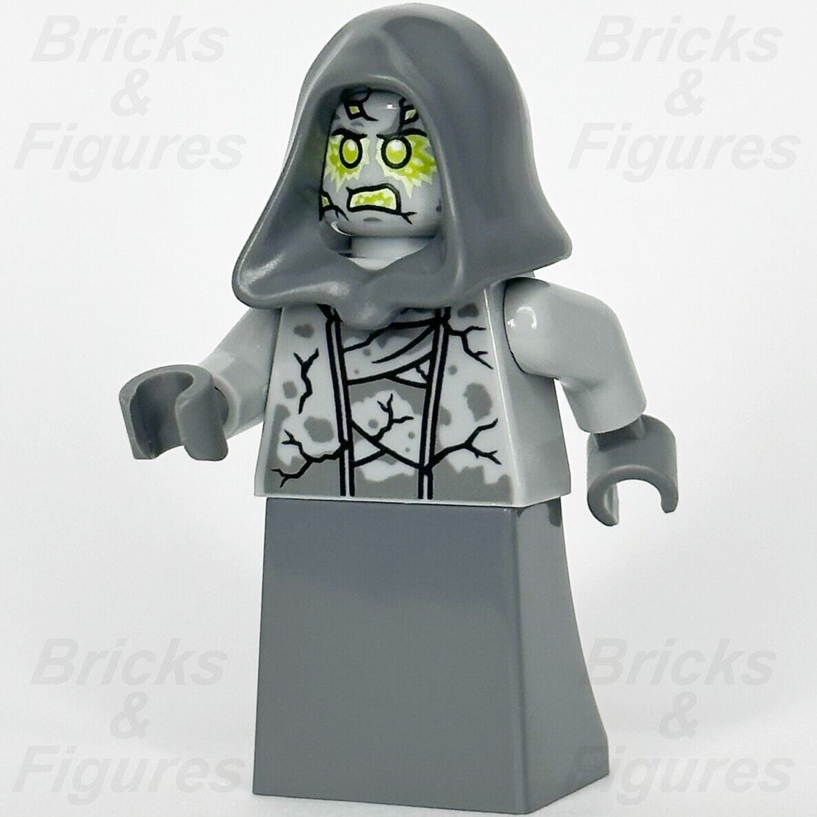 LEGO Hidden Side Statue of Evil Minifigure with Grey Hood 70433 hs060 Minifig 1