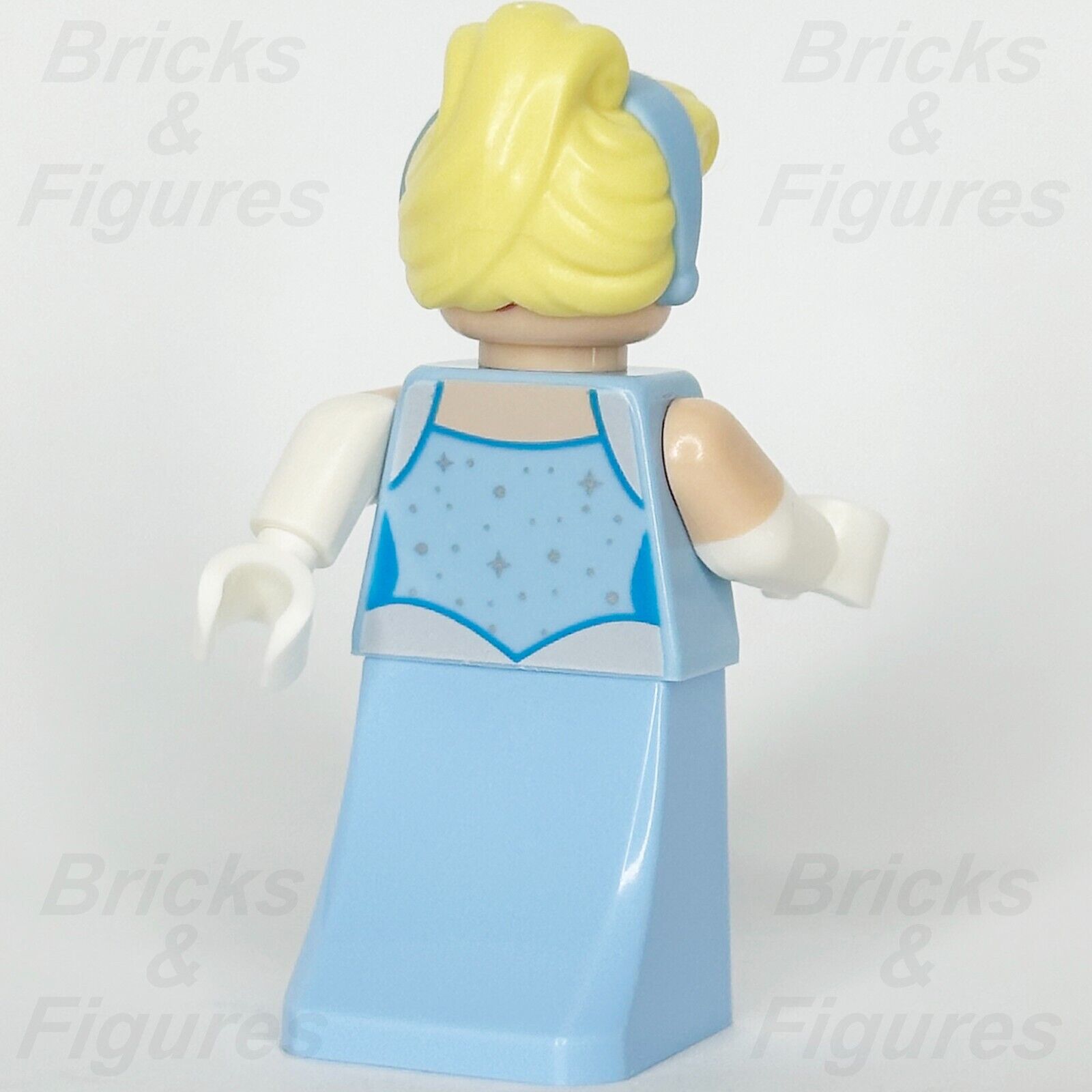 LEGO Disney Cinderella Minifigure Disney 100 Blue Dress 43222 dis132 Minifig - Bricks & Figures