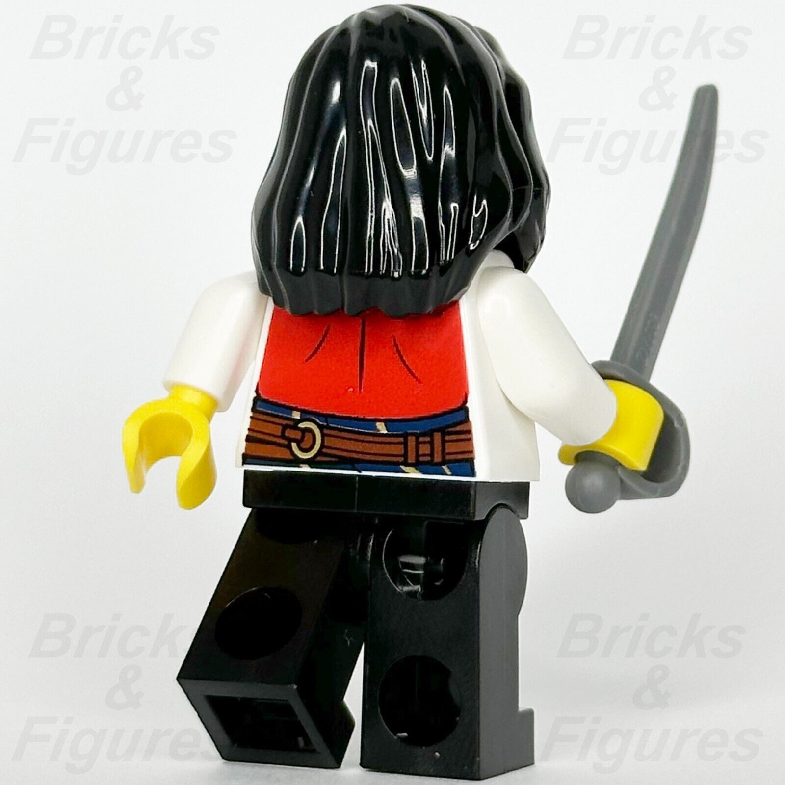 LEGO Pirate Minifigure Pirates Imperial Soldiers Lady Anchor Female 10320 pi189 - Bricks & Figures