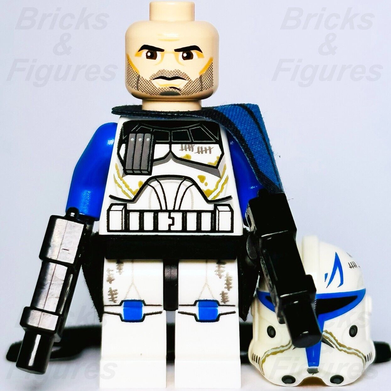 Captain Rex LEGO Star Wars Minifigure Phase 2 Trooper Clone Wars 75012  sw0450