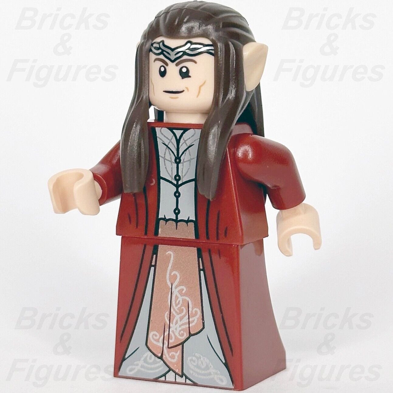 Lego MINIFIGURE Hobbit Il Signore degli Anelli Aragorn /w Mantello Rosso e  Spada -  Italia