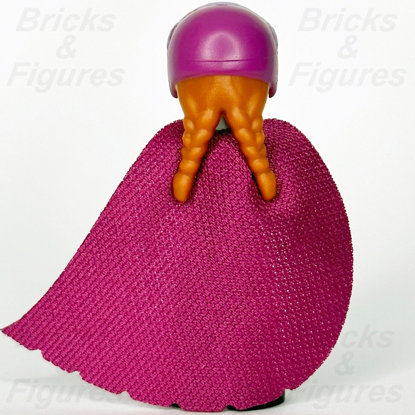 LEGO Frozen Anna Minifigure Blue Skirt Magenta Cape Disney Princess 43197 dp135 - Bricks & Figures