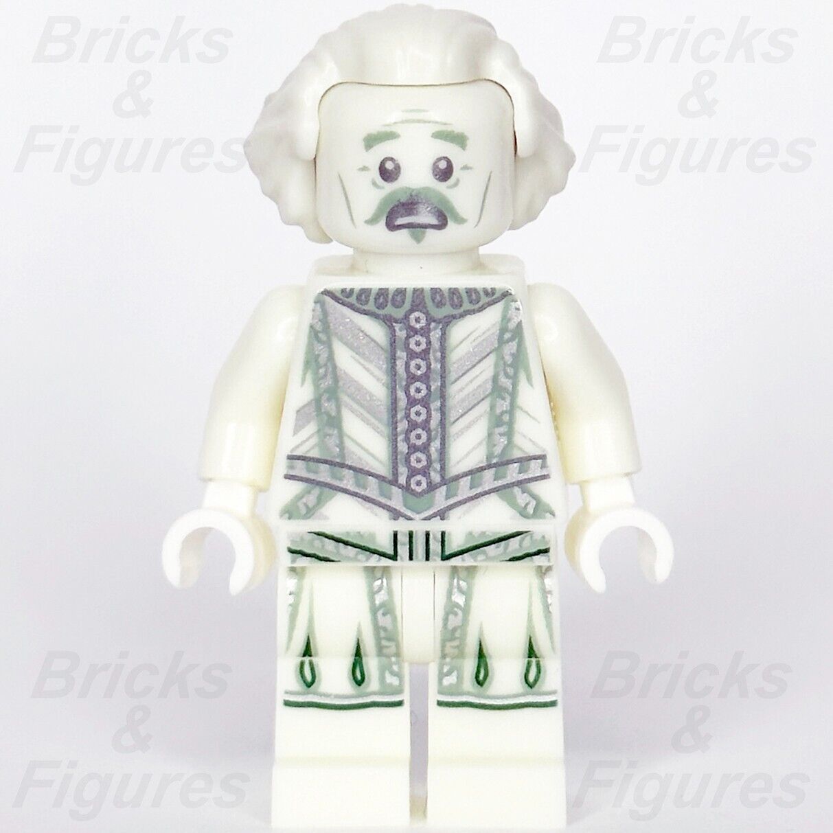 LEGO Harry Potter Nearly Headless Nick Minifigure Glow in the Dark 76389 hp308 - Bricks & Figures