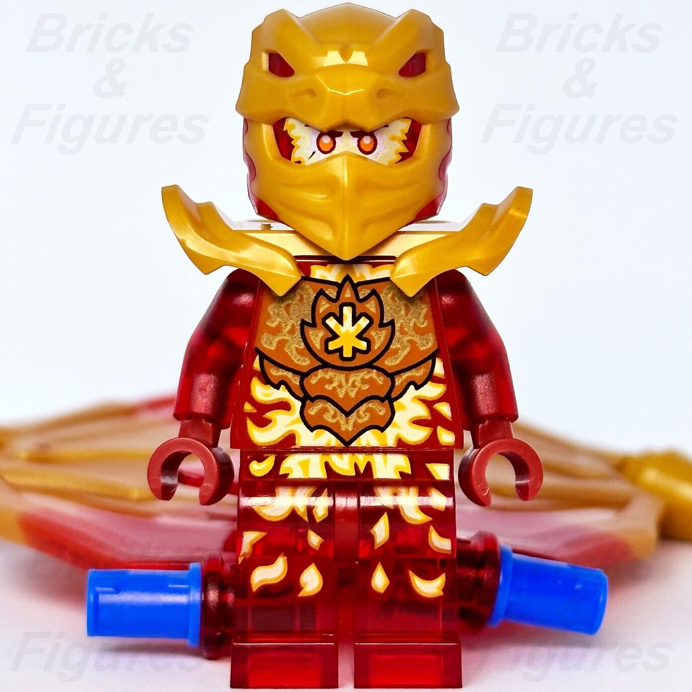 LEGO Kai Golden Dragon Ninjago Crystalized Minifigure Fire Ninja 71769 njo757