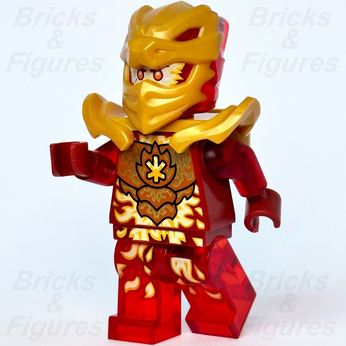 LEGO Kai Golden Dragon Ninjago Crystalized Minifigure Fire Ninja 71769