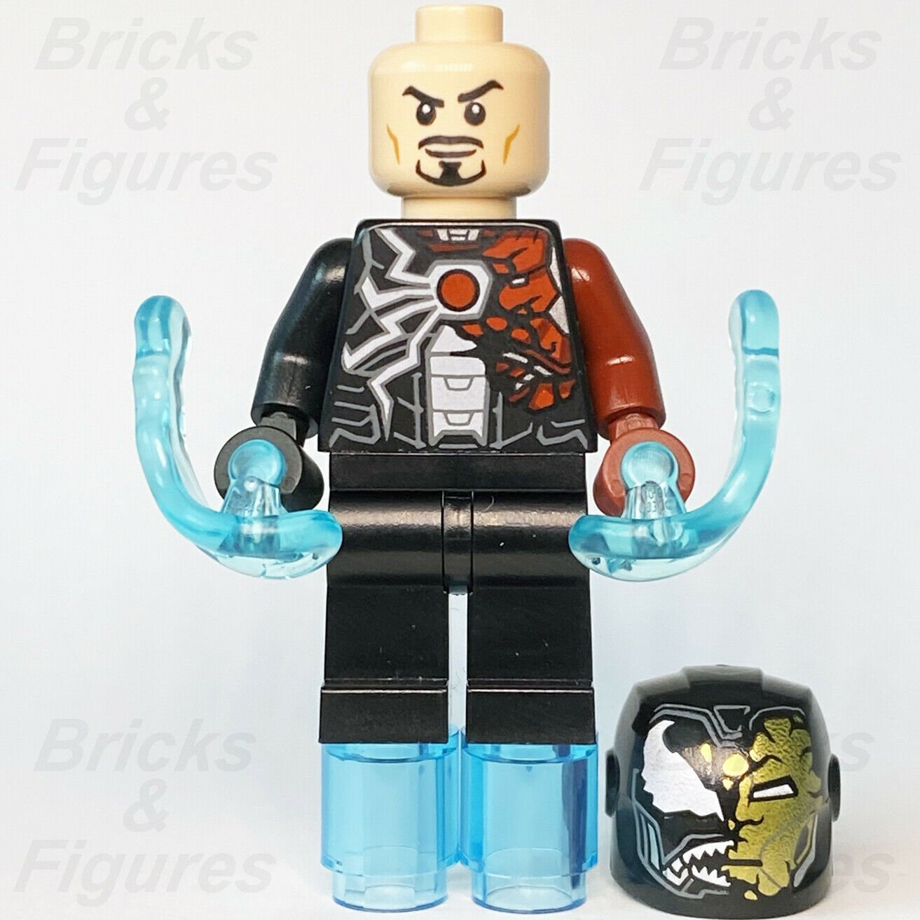 Marvel Super Heroes LEGO Iron Venom Tony Stark Spider Man Minifigure 4