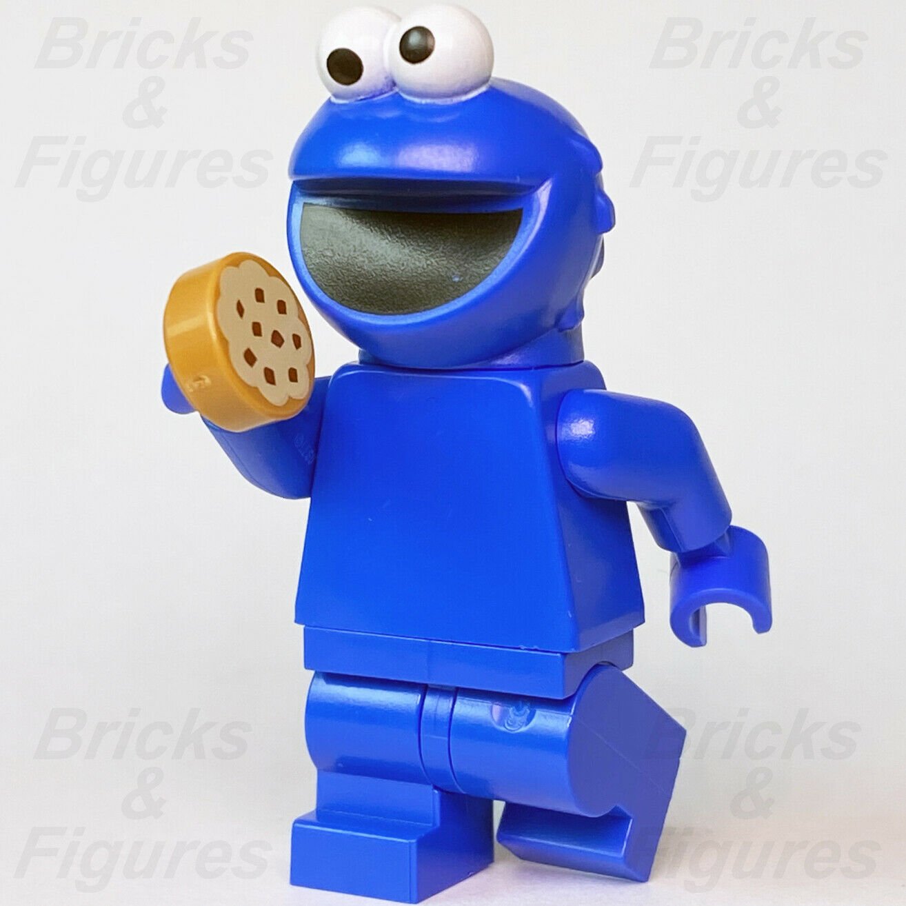 New Ideas LEGO Cookie Monster Sesame Street Minifigure from set 21324 Minifig