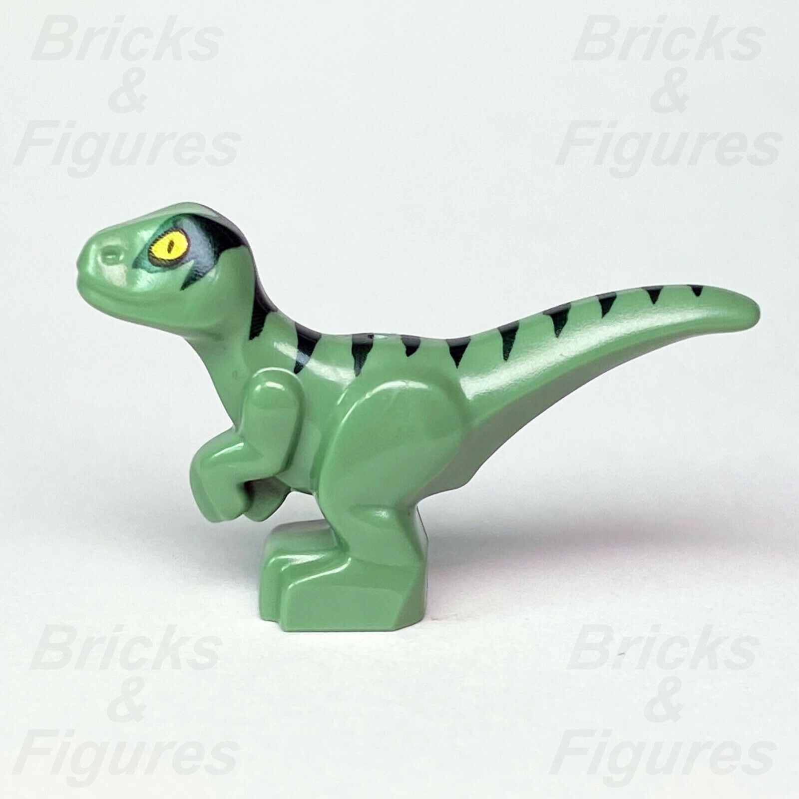 New Jurassic World LEGO Baby Raptor with Dark Green Stripes Dinosaur 7