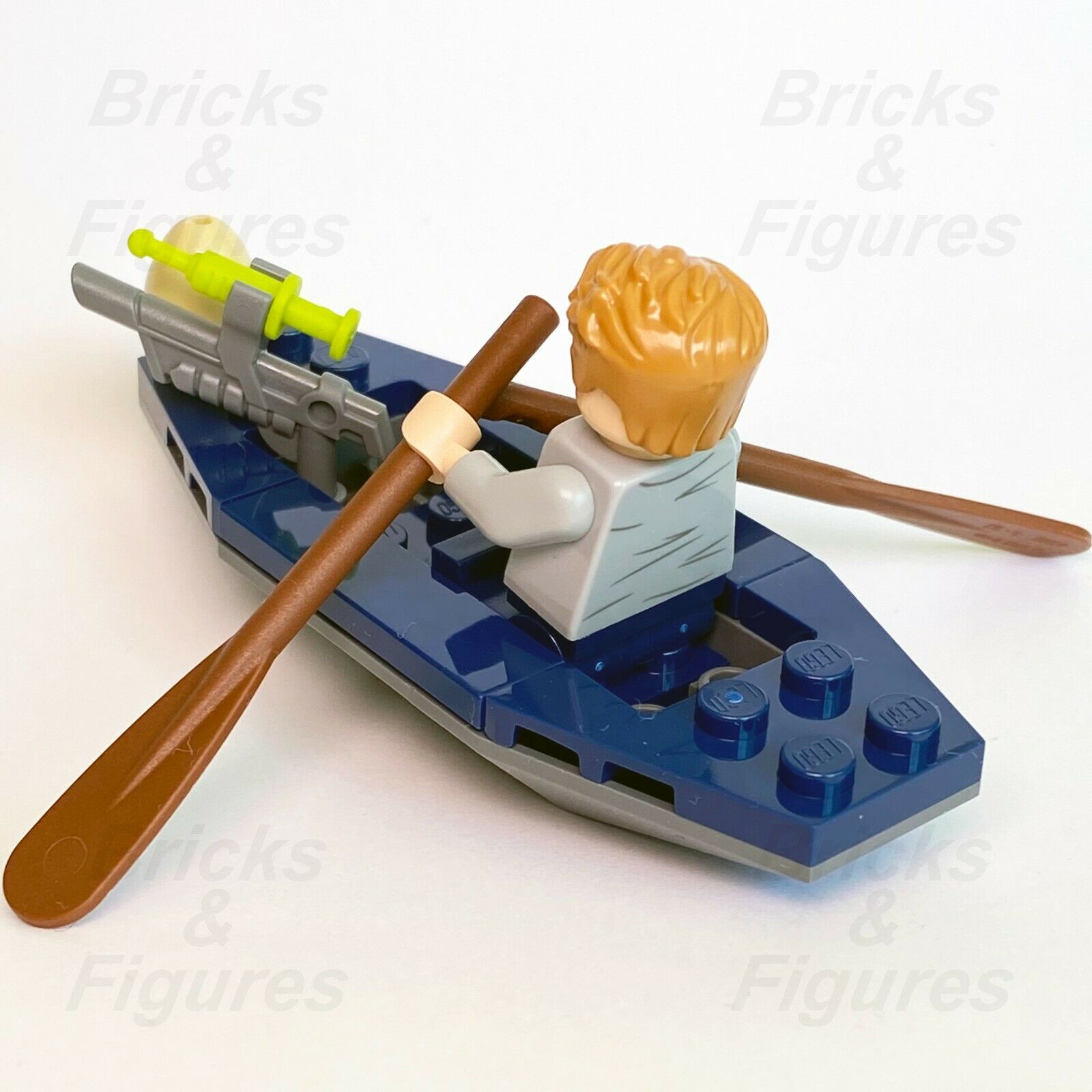 New Jurassic World LEGO Owen Grady with Kayak Foil Pack Set Minifigure  122007