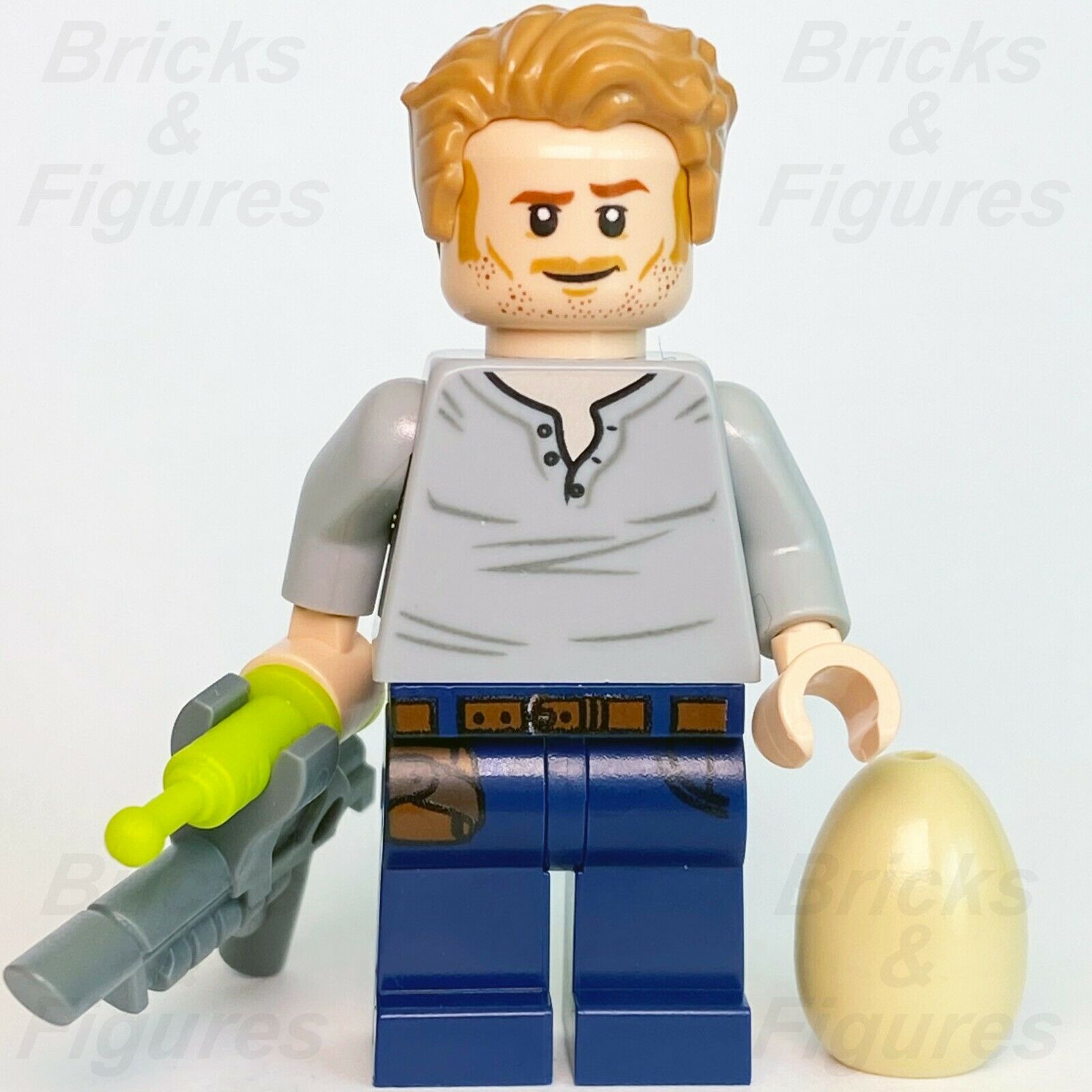 New Jurassic World LEGO Owen Grady with Kayak Foil Pack Set Minifigure